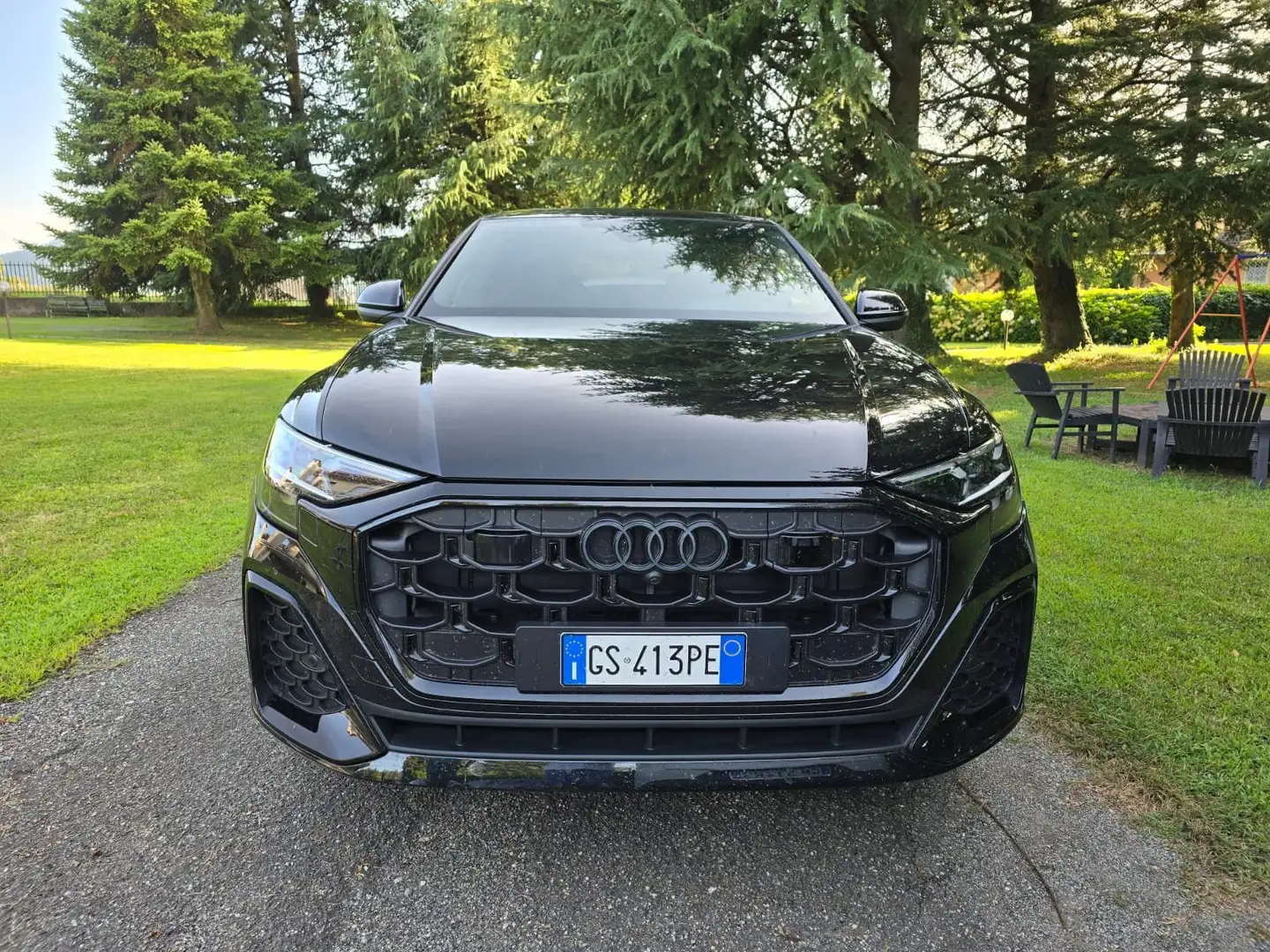 Audi Q8 50 3.0 tdi mhev S line edition TETTO-65490€+IVA Nero - 2