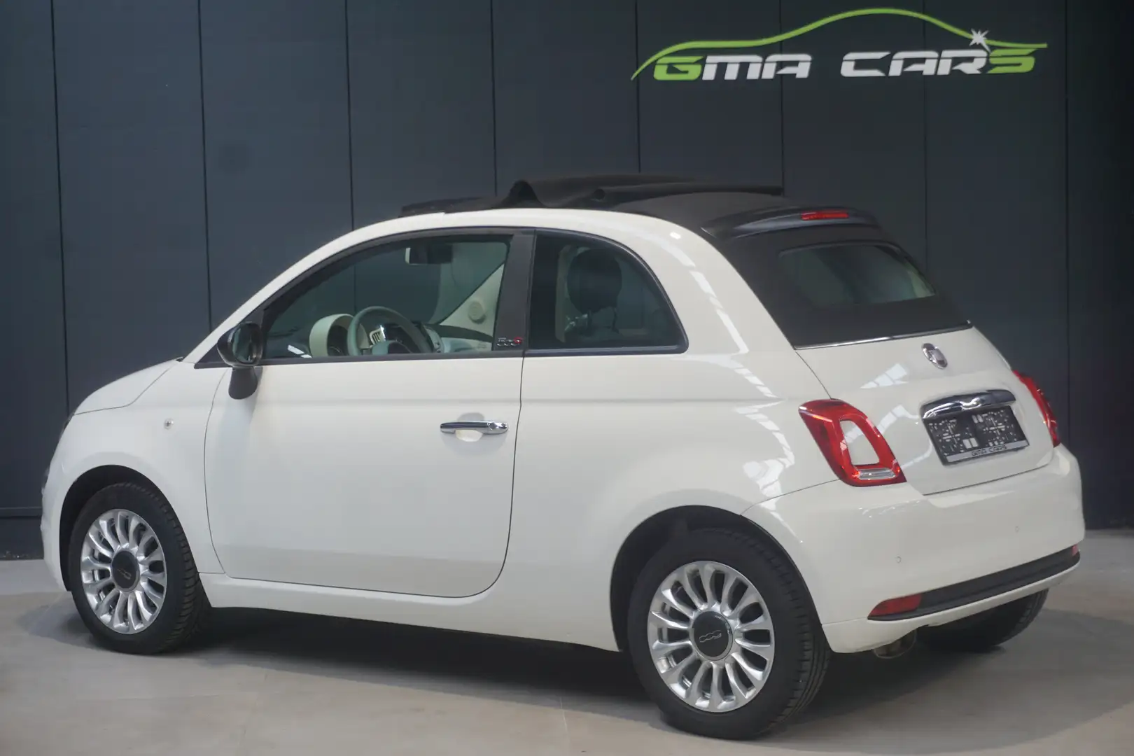 Fiat 500C 1.2 8V Pop-Star-Airco-Multimedia-53dkm-Garantie Wit - 2