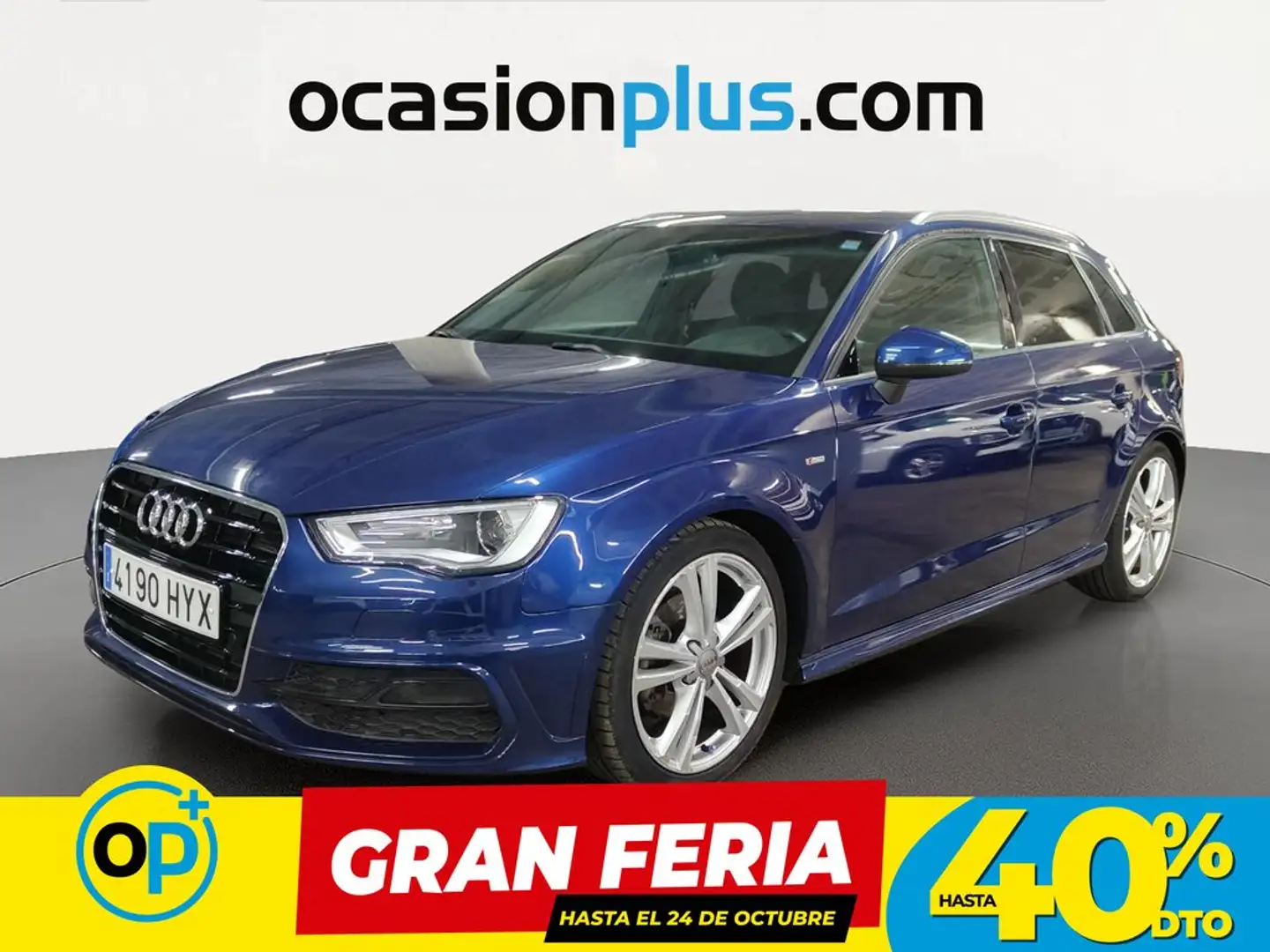 Audi A3 Sportback 2.0TDI CD S line ed. S-T 150 Azul - 1