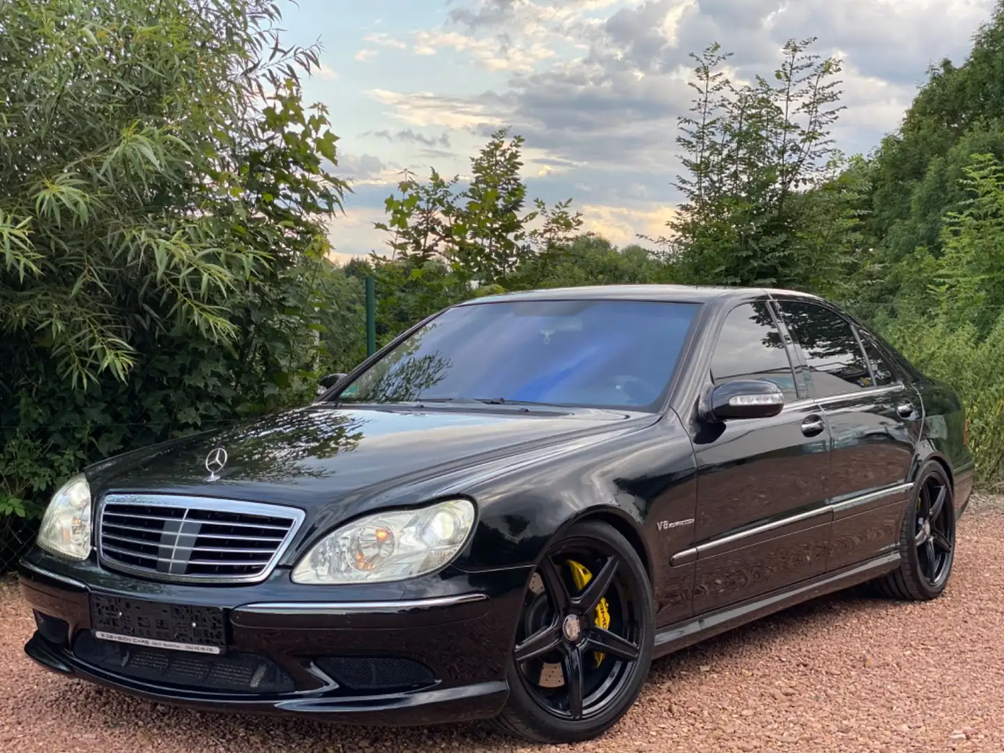 Mercedes-Benz S 55 AMG AMG*V8 Kompressor*Lang*ABC*500Ps*Keyless* Чорний - 2