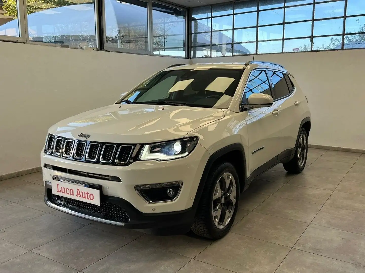 Jeep Compass 1.4 MultiAir 140CV *UNICO PROP.*TAGLIANDI*TELECAM* Bianco - 2