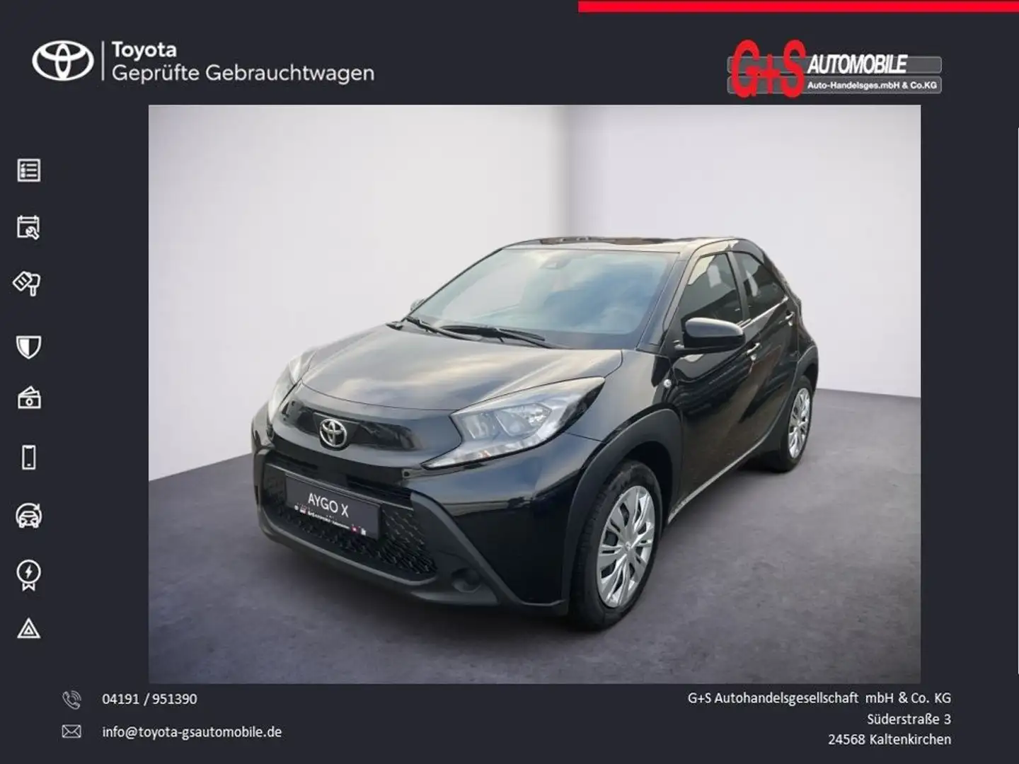 Toyota Aygo X S-CVT Business Edition Noir - 1