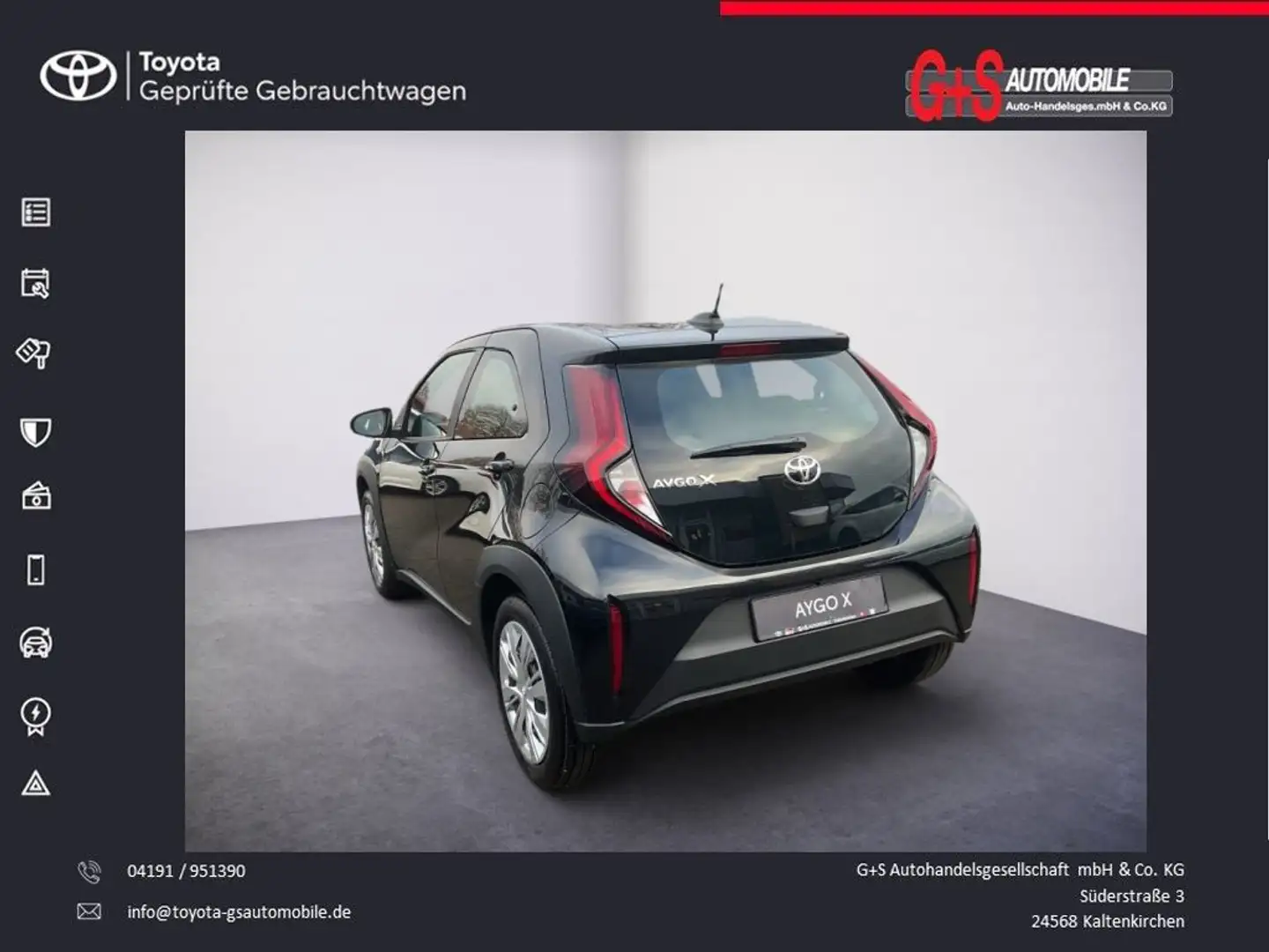 Toyota Aygo X S-CVT Business Edition Noir - 2