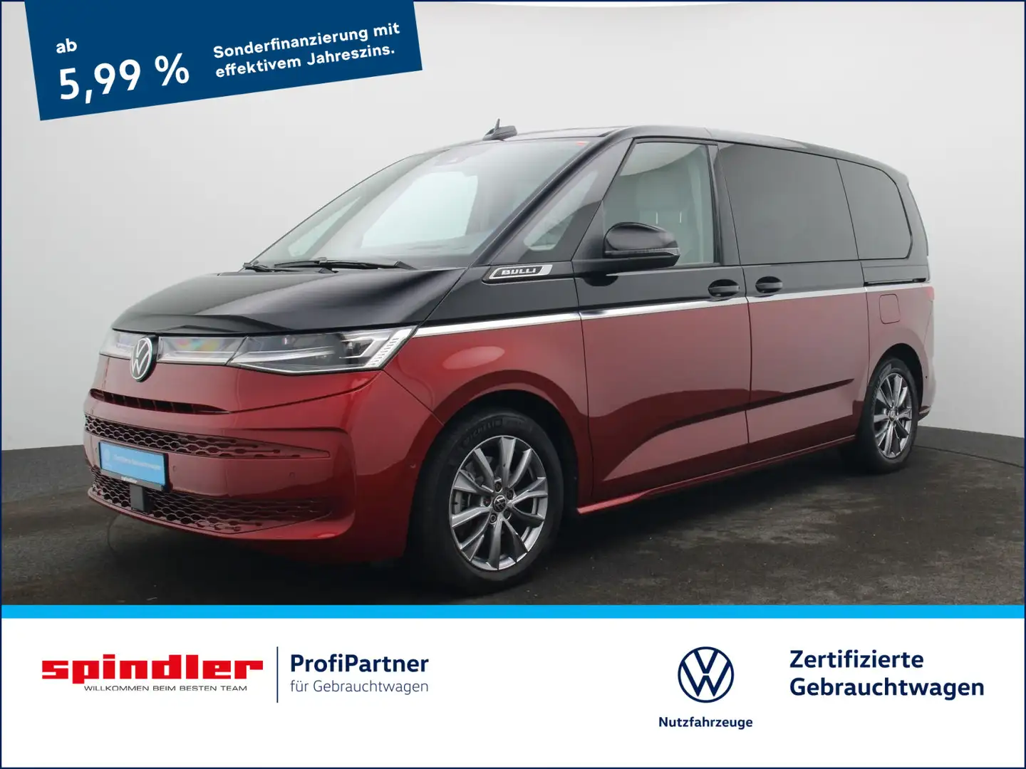 Volkswagen T7 Multivan Style 1.4eHybrid DSG / Matrix, AHK, AGR Schwarz - 1