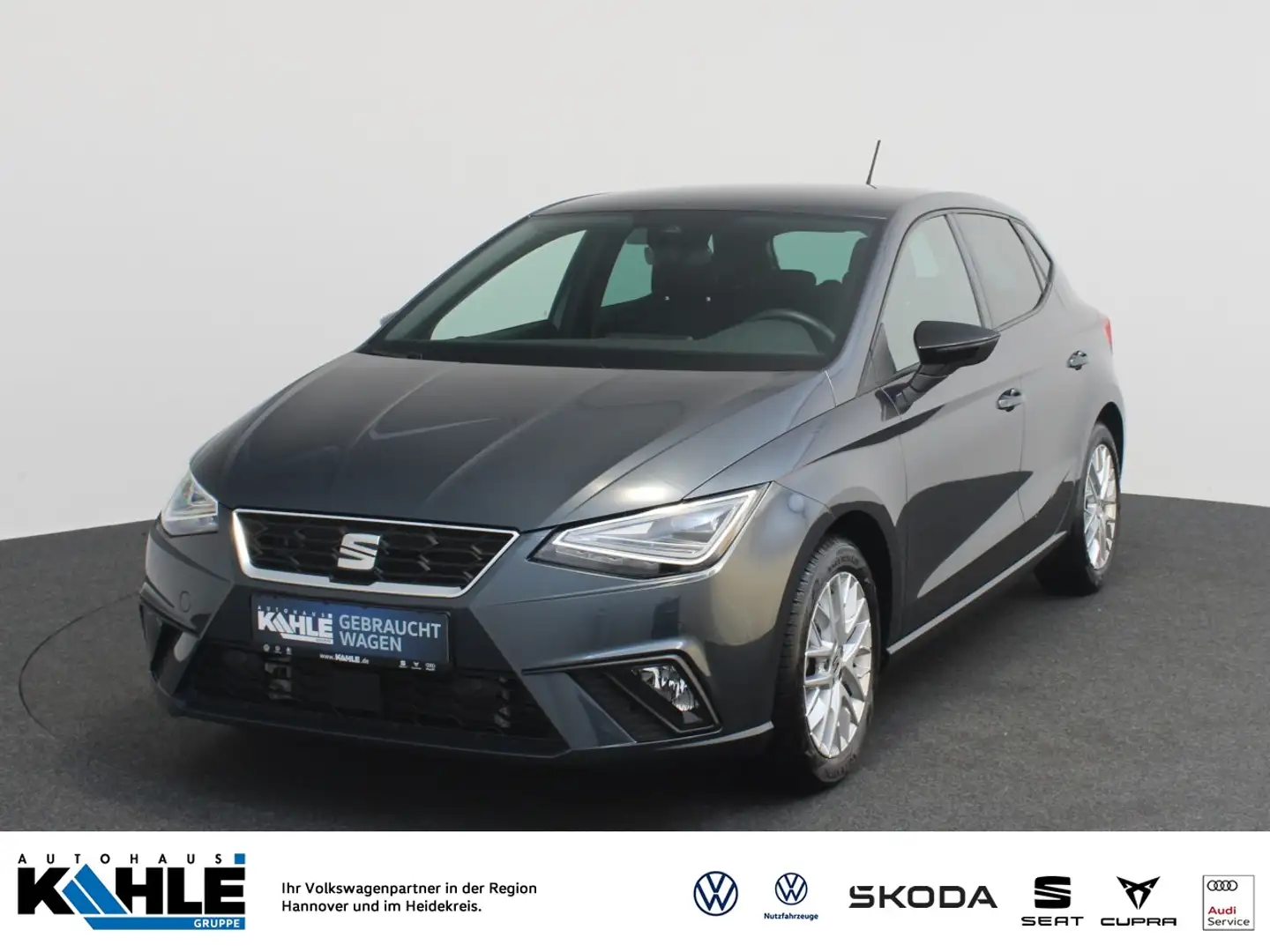 SEAT Ibiza 1.0 FR Navi LED ACC SHZ Klima RFK PDC DAB+ Klima Grey - 1