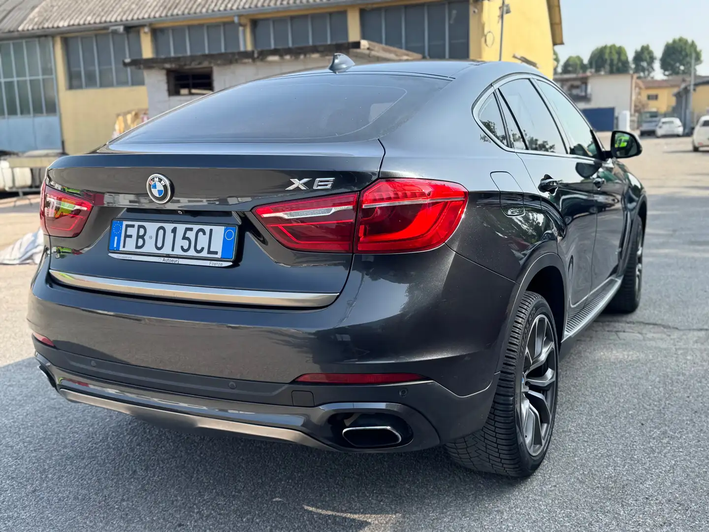 BMW X6 X6 F16xdrive30d Msport 258cv auto Blu/Azzurro - 2