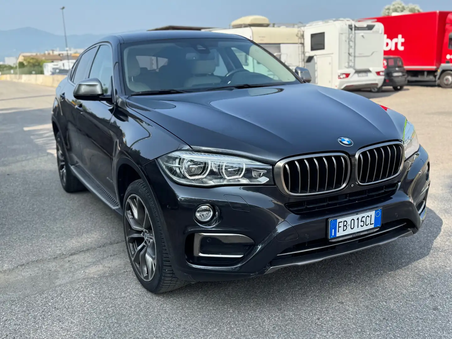 BMW X6 X6 F16xdrive30d Msport 258cv auto Blu/Azzurro - 1