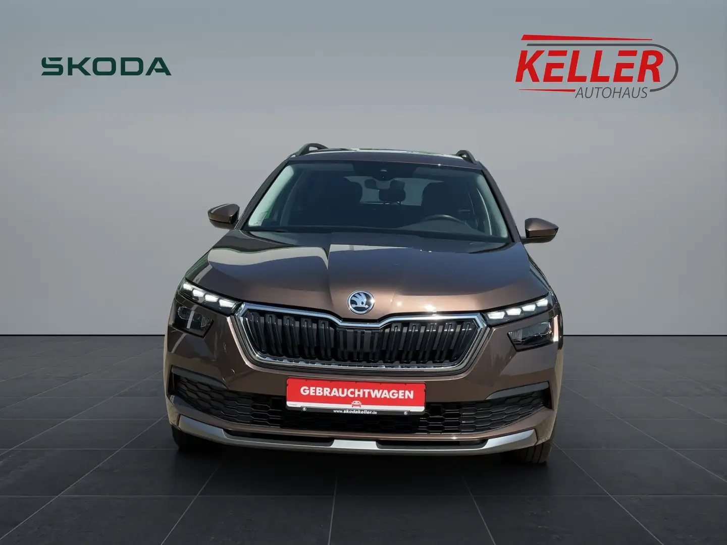 Skoda Kamiq Clever 1,0l TSI 81 kW,7-Gang-DSG Braun - 2
