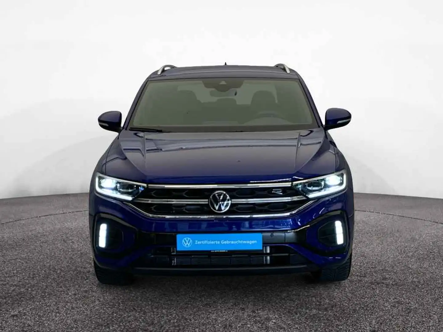 Volkswagen T-Roc R-Line TSI DSG 4M *STDHZ*AHK*ACC*NAVI*LED* Blau - 2