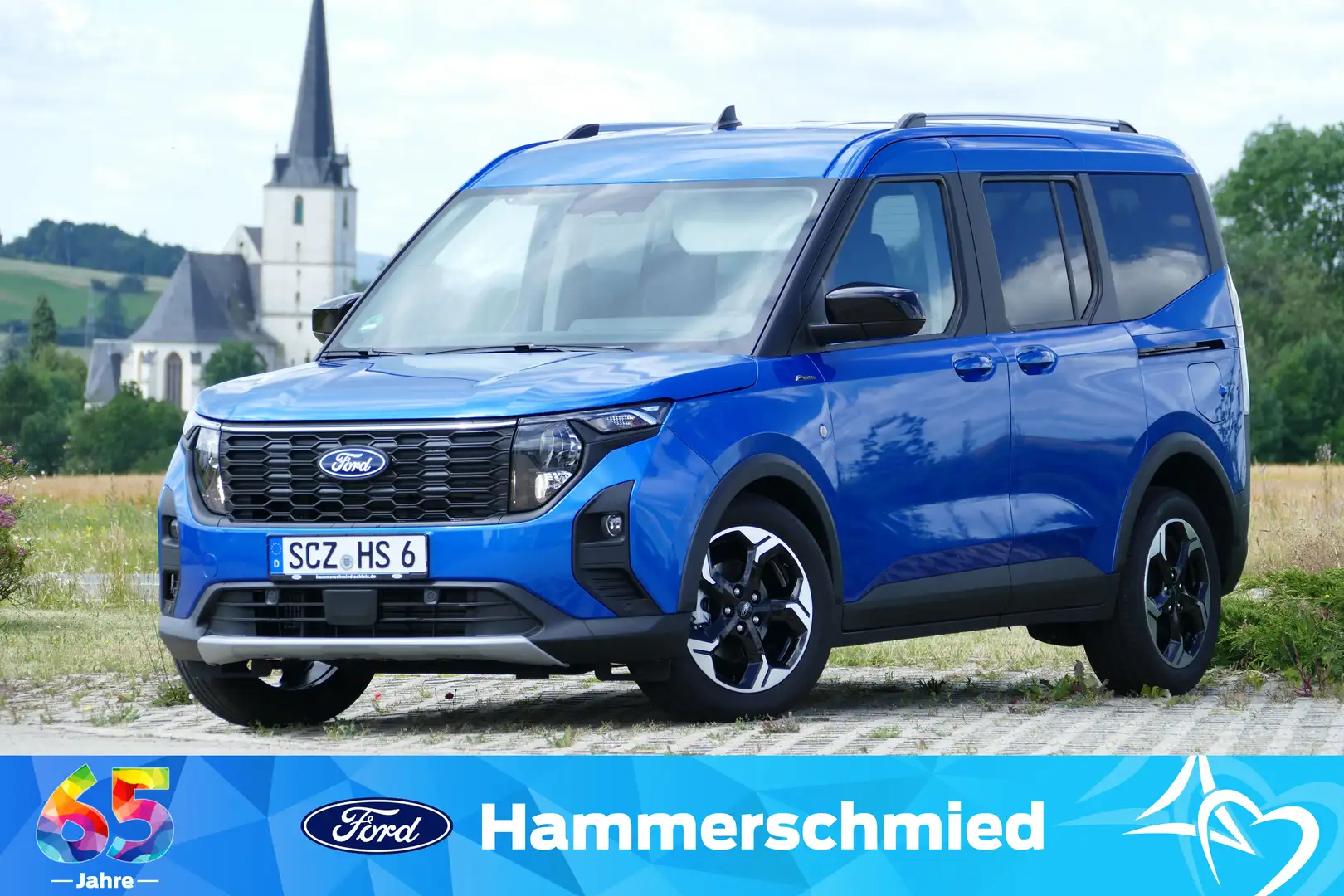 Ford Tourneo Courier Active Blau - 1