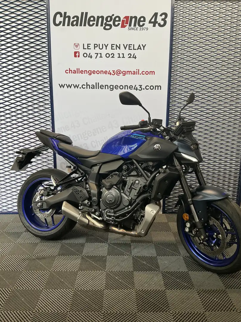 Yamaha MT-07 Blau - 2