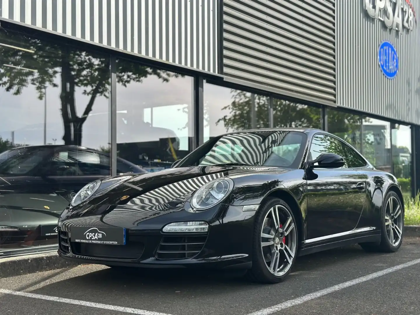 Porsche 911 PORSCHE 911 (997) (2) 3.8 385 CARRERA 4S PDK Zwart - 1