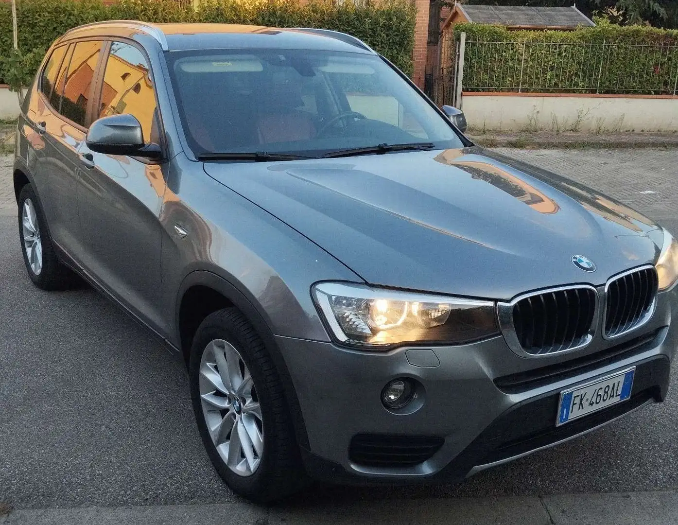 BMW X3 xdrive20d Business auto Argento - 1