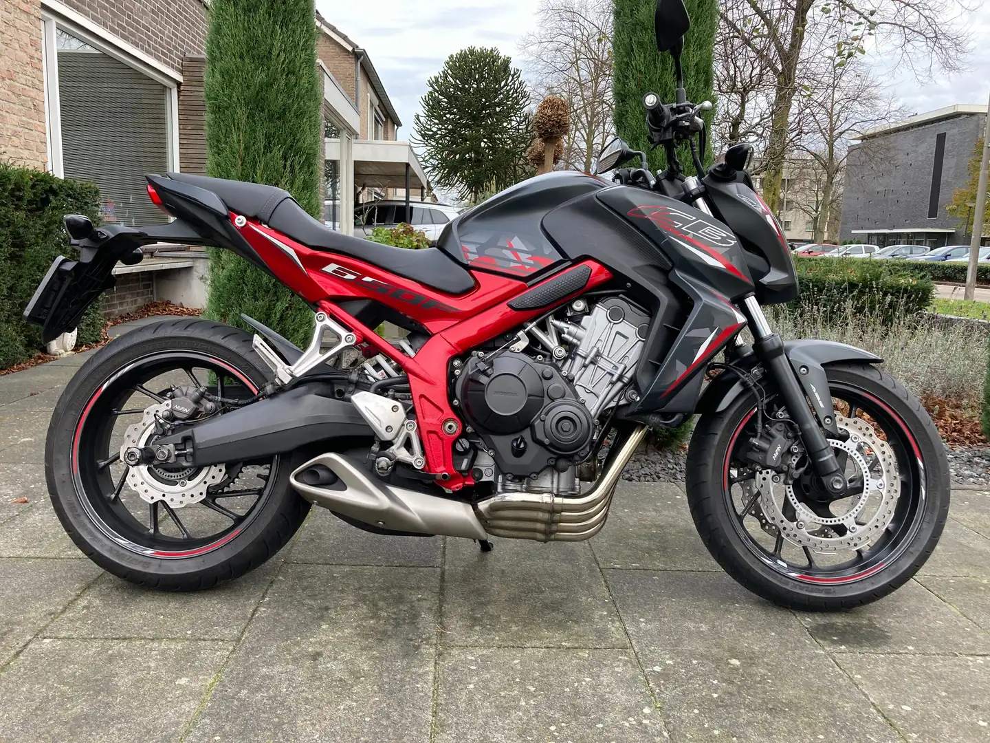 Honda CB 650 CB650F ABS Roşu - 1