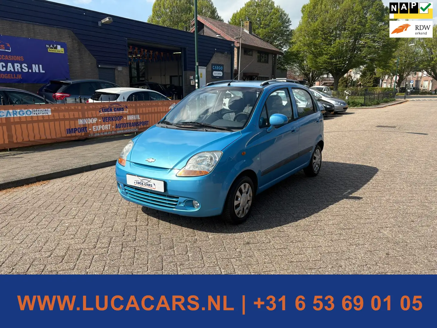 Chevrolet Matiz 1.0 Class NIEUWE APK! Blau - 1