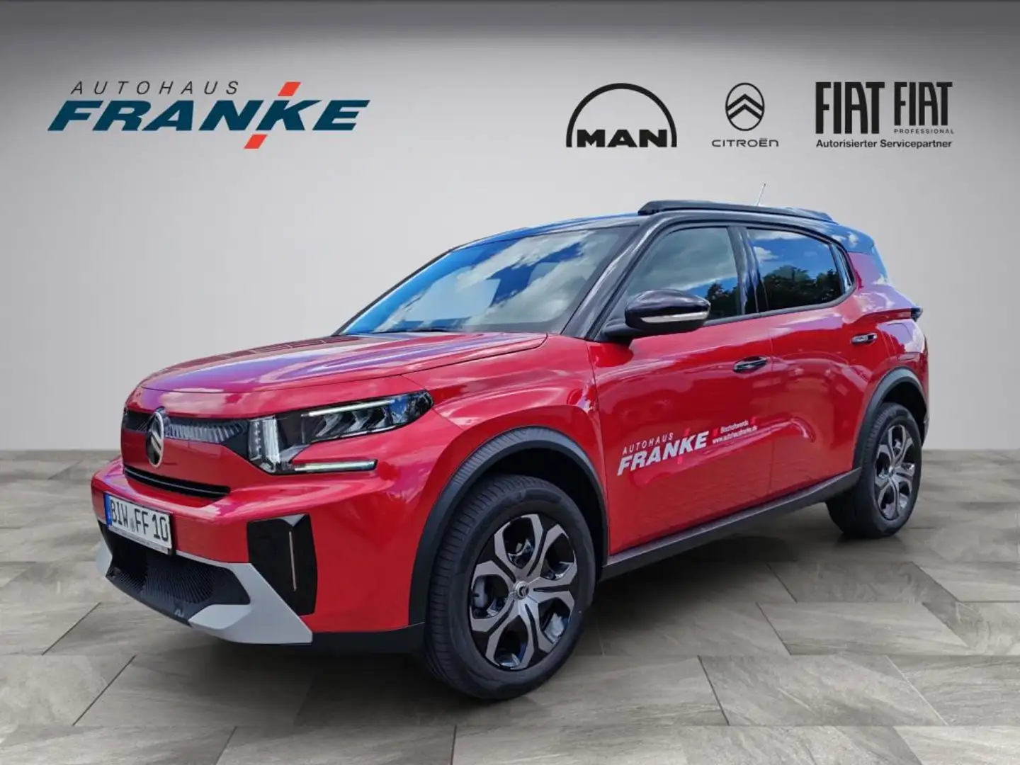 Citroen C3 Aircross Turbo 100 Stop&Start PLUS*LED*DAB* Rot - 2