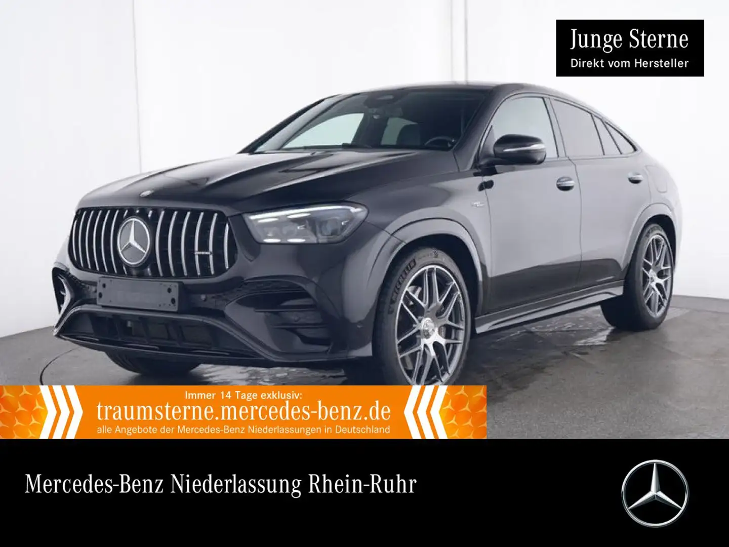 Mercedes-Benz GLE 53 AMG GLE 53 HYBRID Coupé 4M NIGHT+PANO+360+AHK+22"+HUD Schwarz - 1