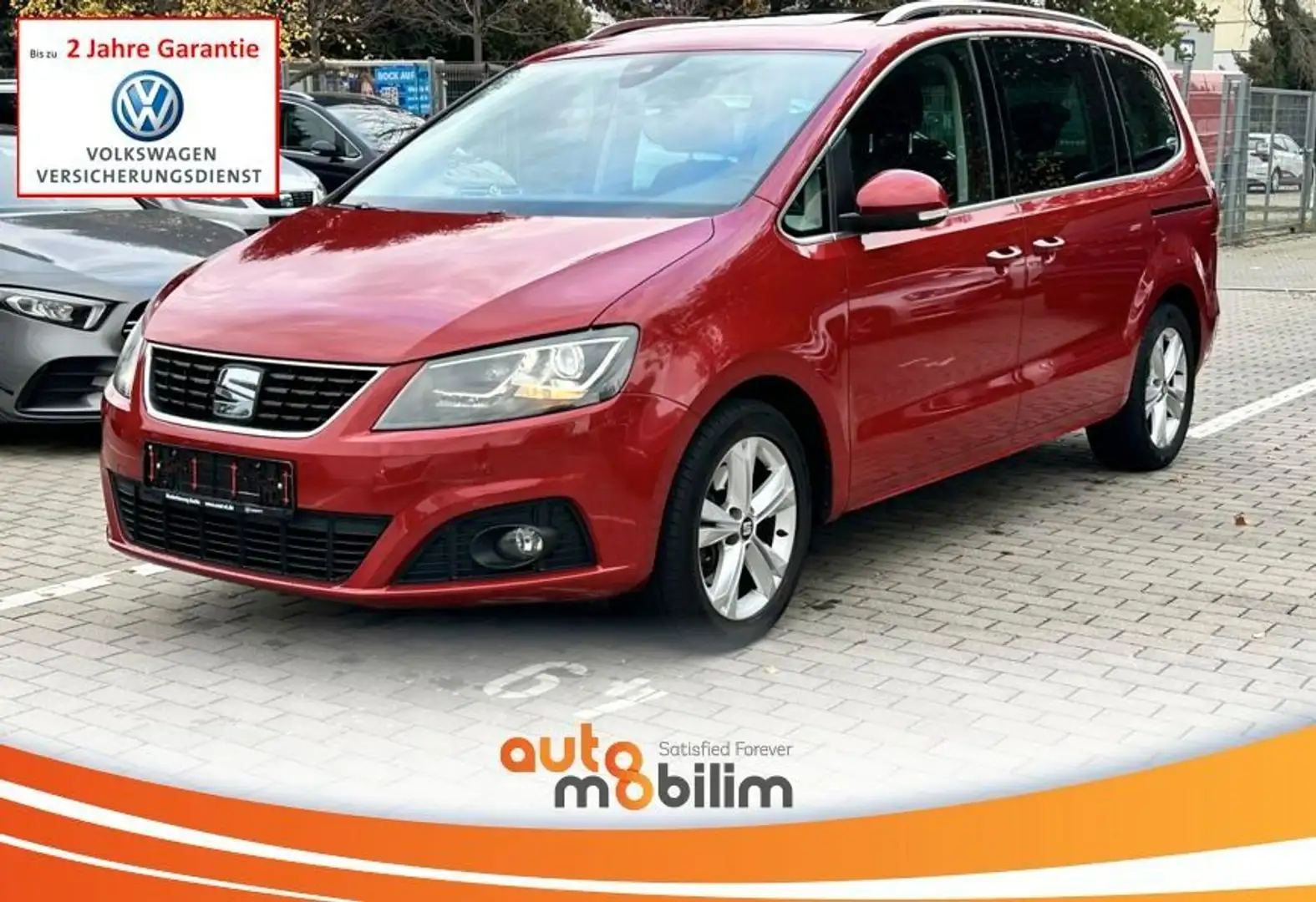 SEAT Alhambra Xcellence 2.0 TDI*7Sitz*Pano*E-Tür*StdH Rouge - 1