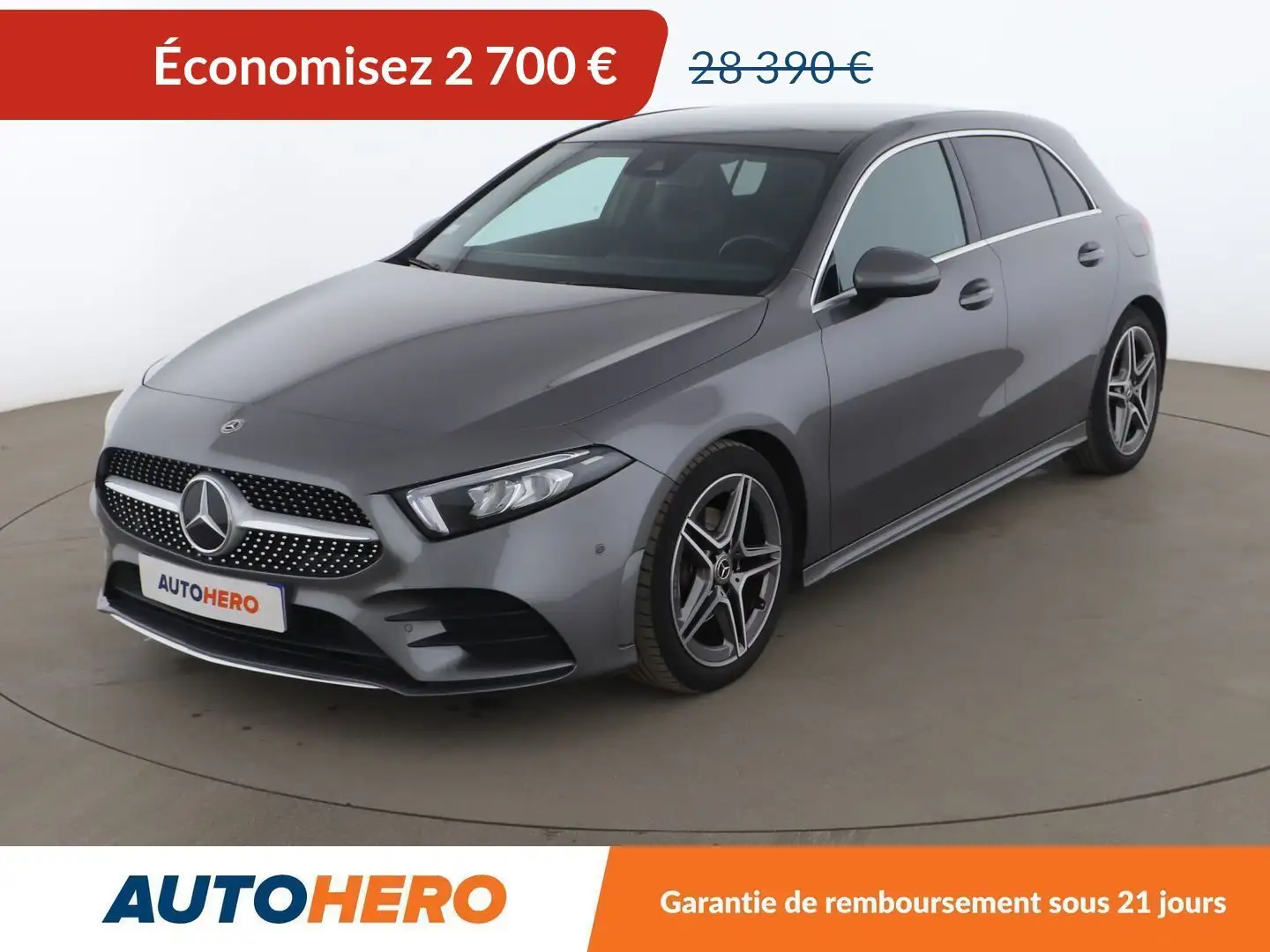 Mercedes-Benz A 200 200 7G-DCT Gris - 1