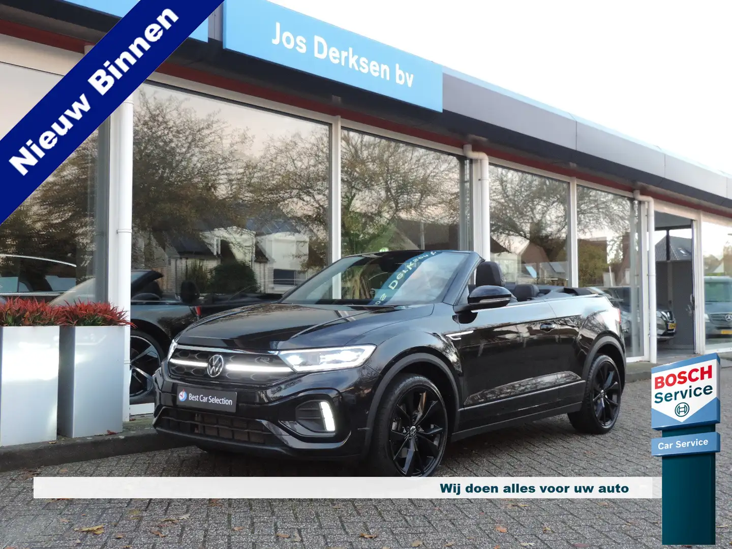 Volkswagen T-Roc Cabrio 1.5 TSI R-Line Black Style DSG (Nw. model) Zwart - 1