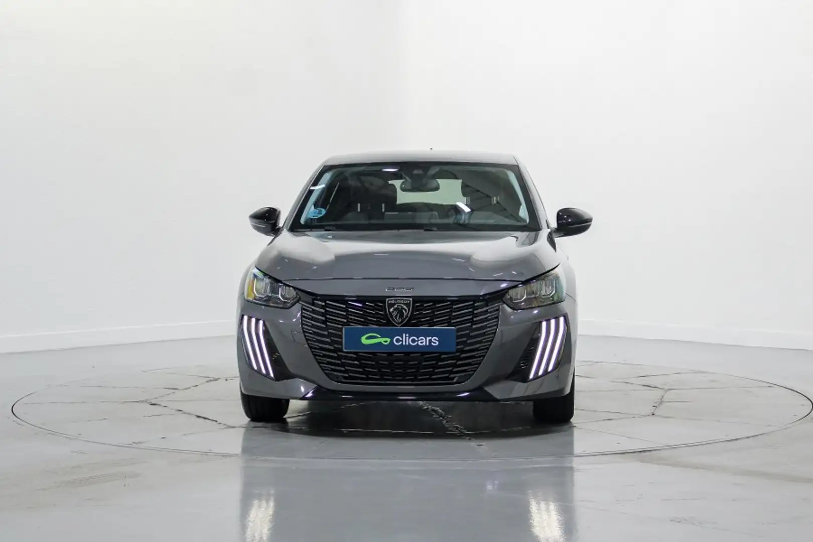 Peugeot 208 1.2 Puretech S&S Allure 100 Gris - 2