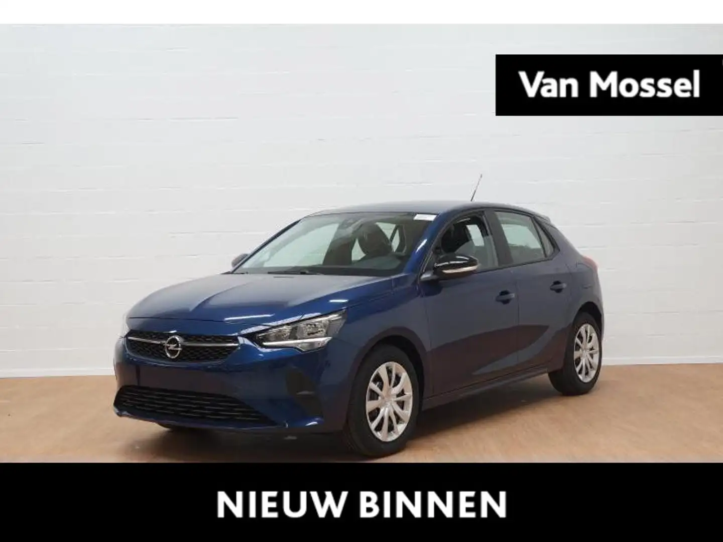 Opel Corsa 1.2T Edition+apple car play+camera+park pilot acht Blauw - 1