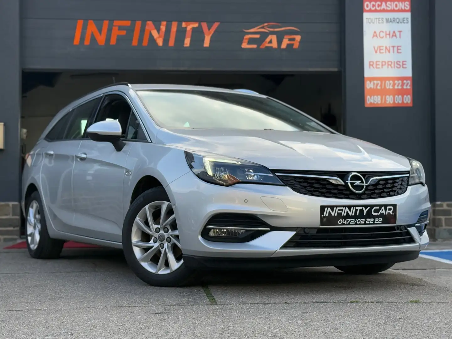 Opel Astra Sports Tourer 1.5 Turbo D Elegance S/S Grau - 1