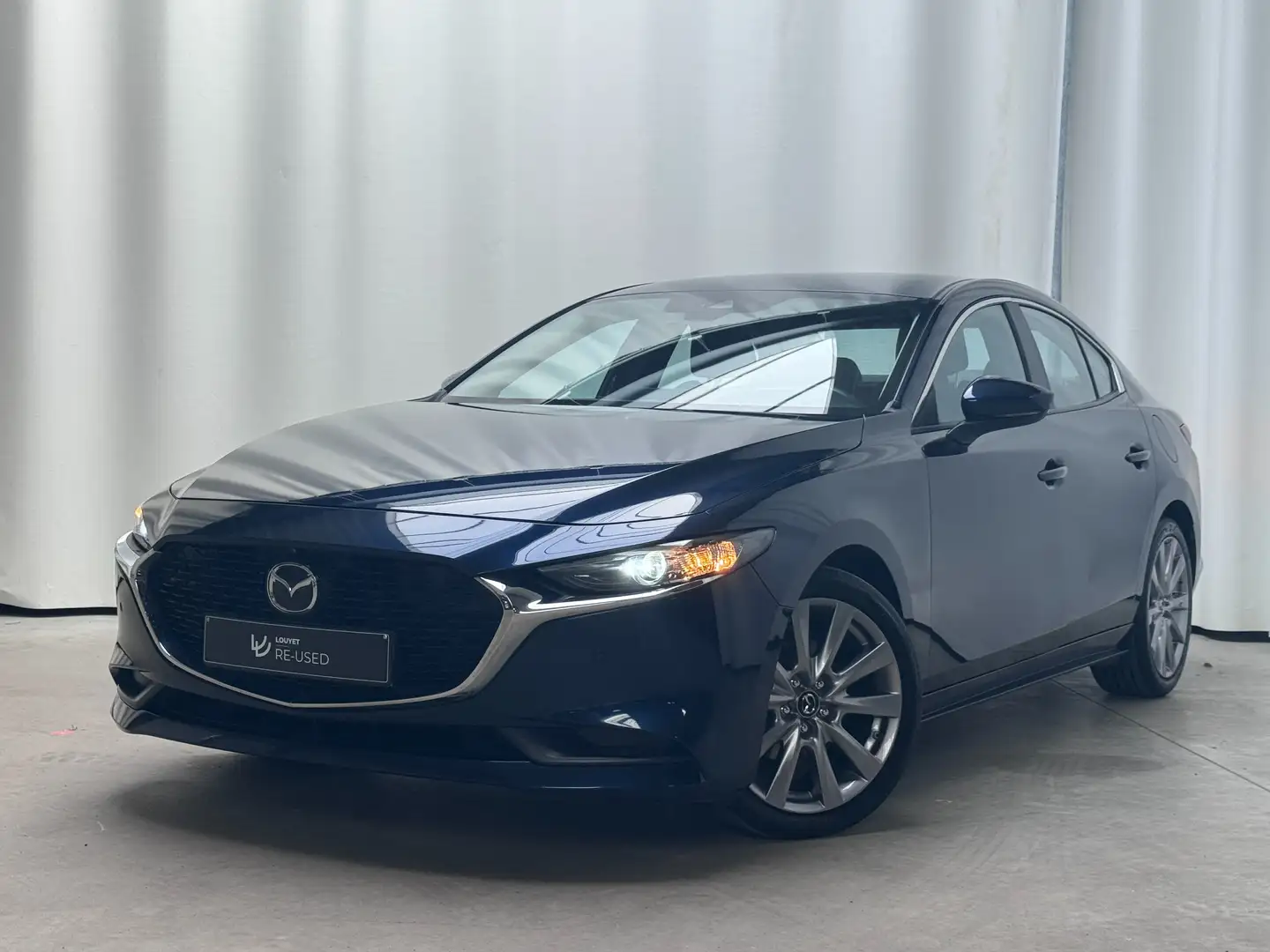 Mazda 3 Sedan 2.0i Sky-G Skydrive/ 57.878 km/Garantie 1 an Bleu - 1
