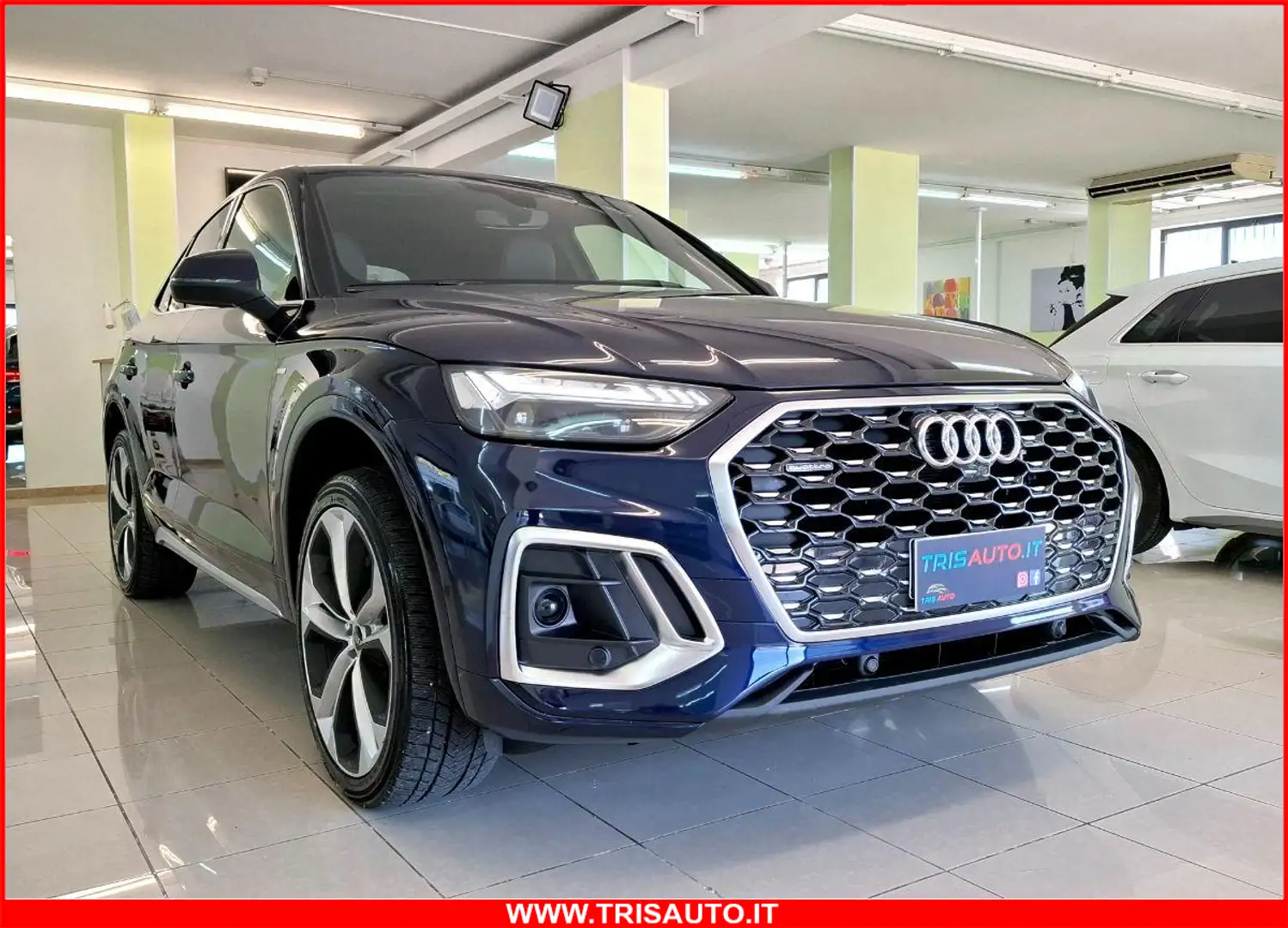 Audi Q5 SPB 40 2.0 TDI Mhev Quattro S-line Blu/Azzurro - 1