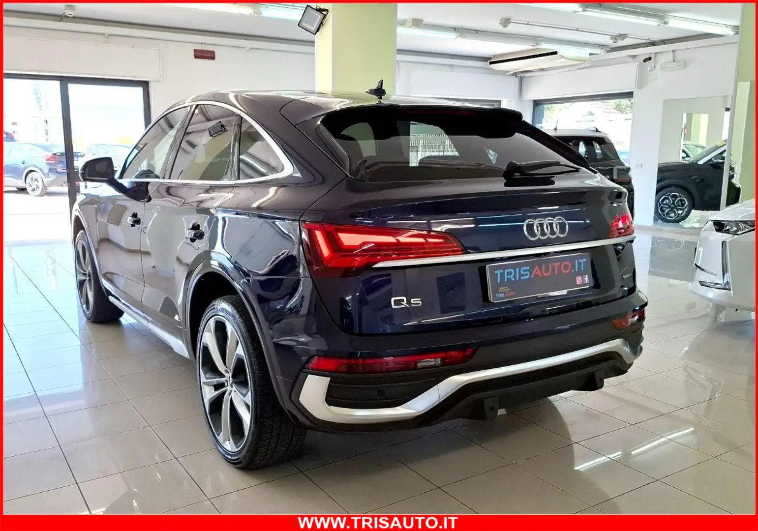 Audi Q5 SPB 40 2.0 TDI Mhev Quattro S-line Blu/Azzurro - 2