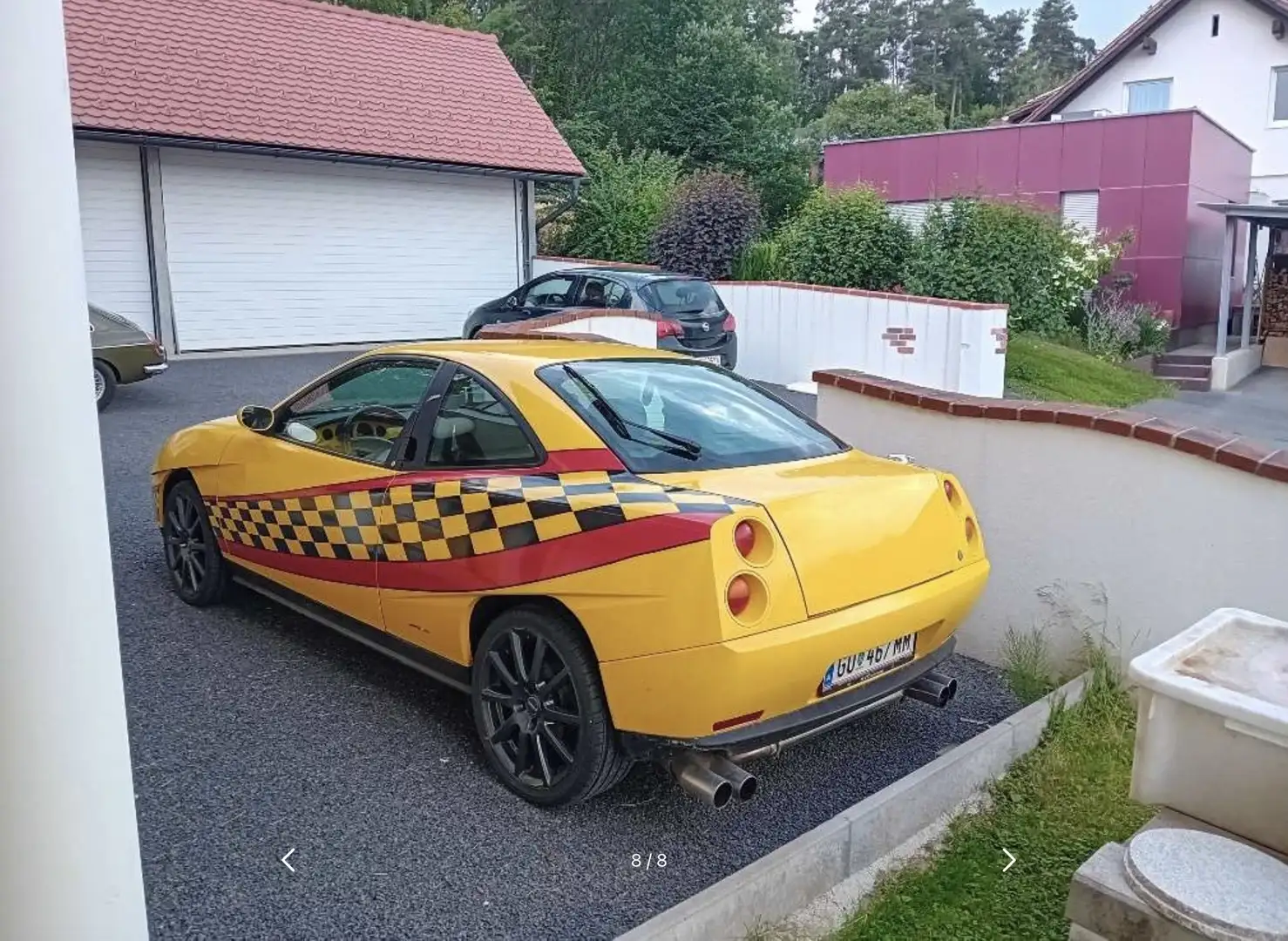 Fiat Coupe Żółty - 1