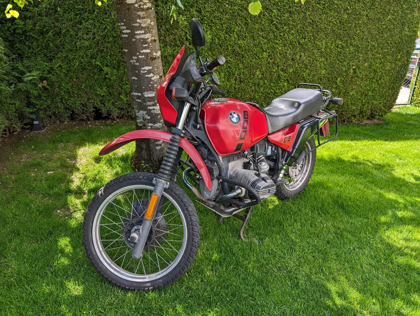 BMW R 100 GS Piros - 2