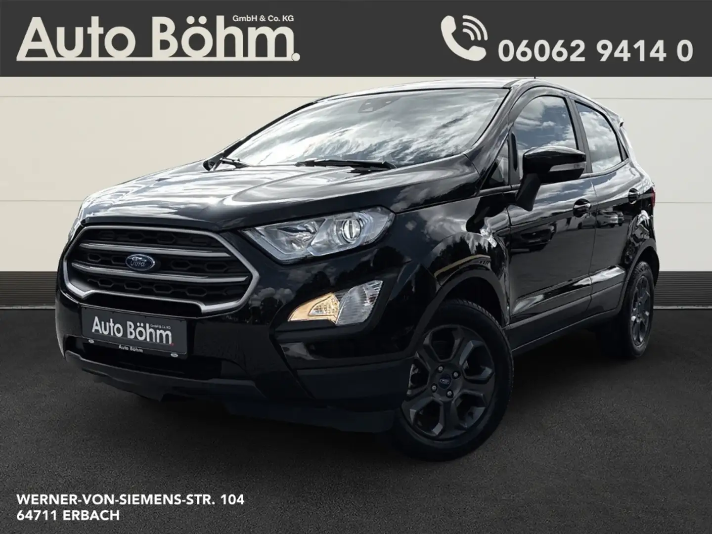 Ford EcoSport Cool & Connect 1.0 Klima+LED+Temp+Winter+DAB Noir - 1
