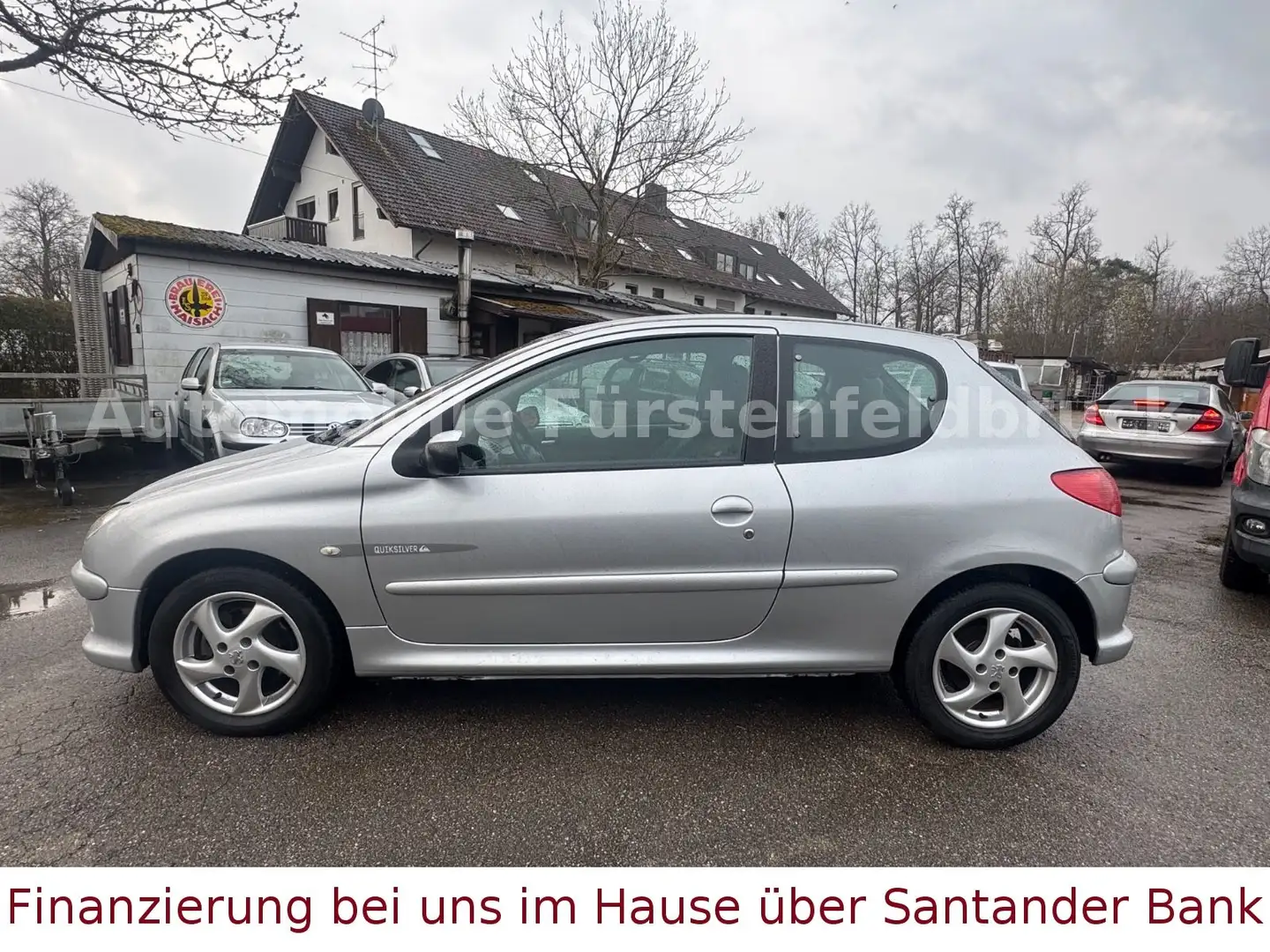 Peugeot 206 Quiksilver*Klima*Servo*Tüv Neu Grijs - 2