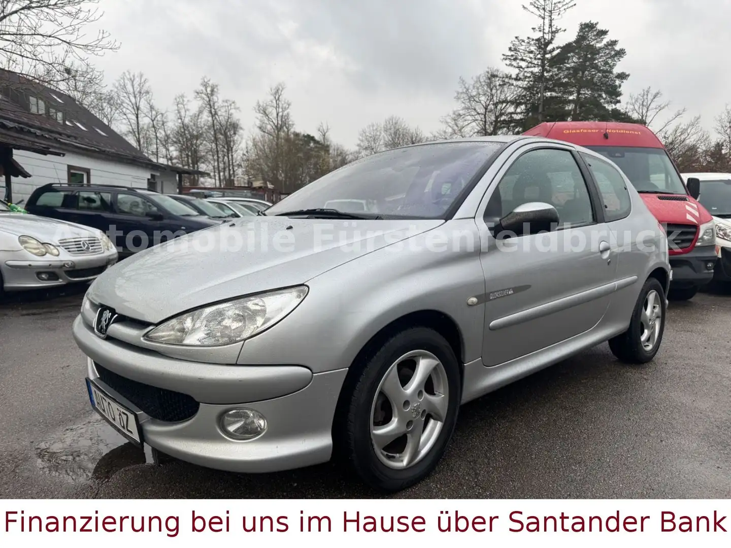 Peugeot 206 Quiksilver*Klima*Servo*Tüv Neu Grijs - 1