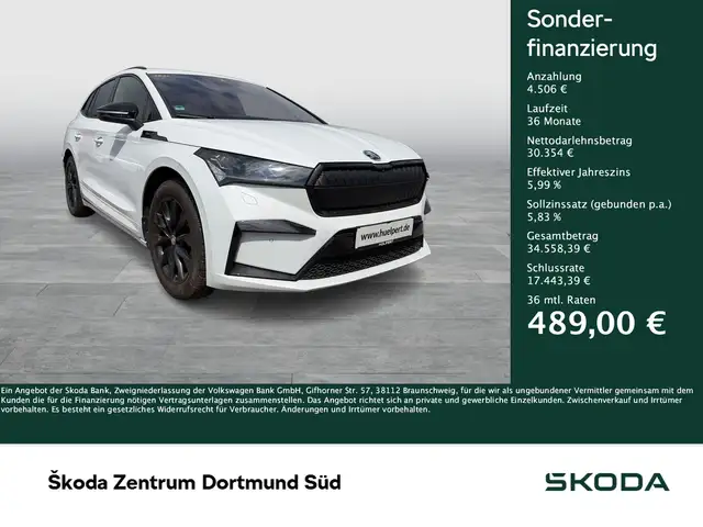 Skoda Enyaq 80x SPORTLINE 4X4 PANO AHK 360CAM ACC LM20