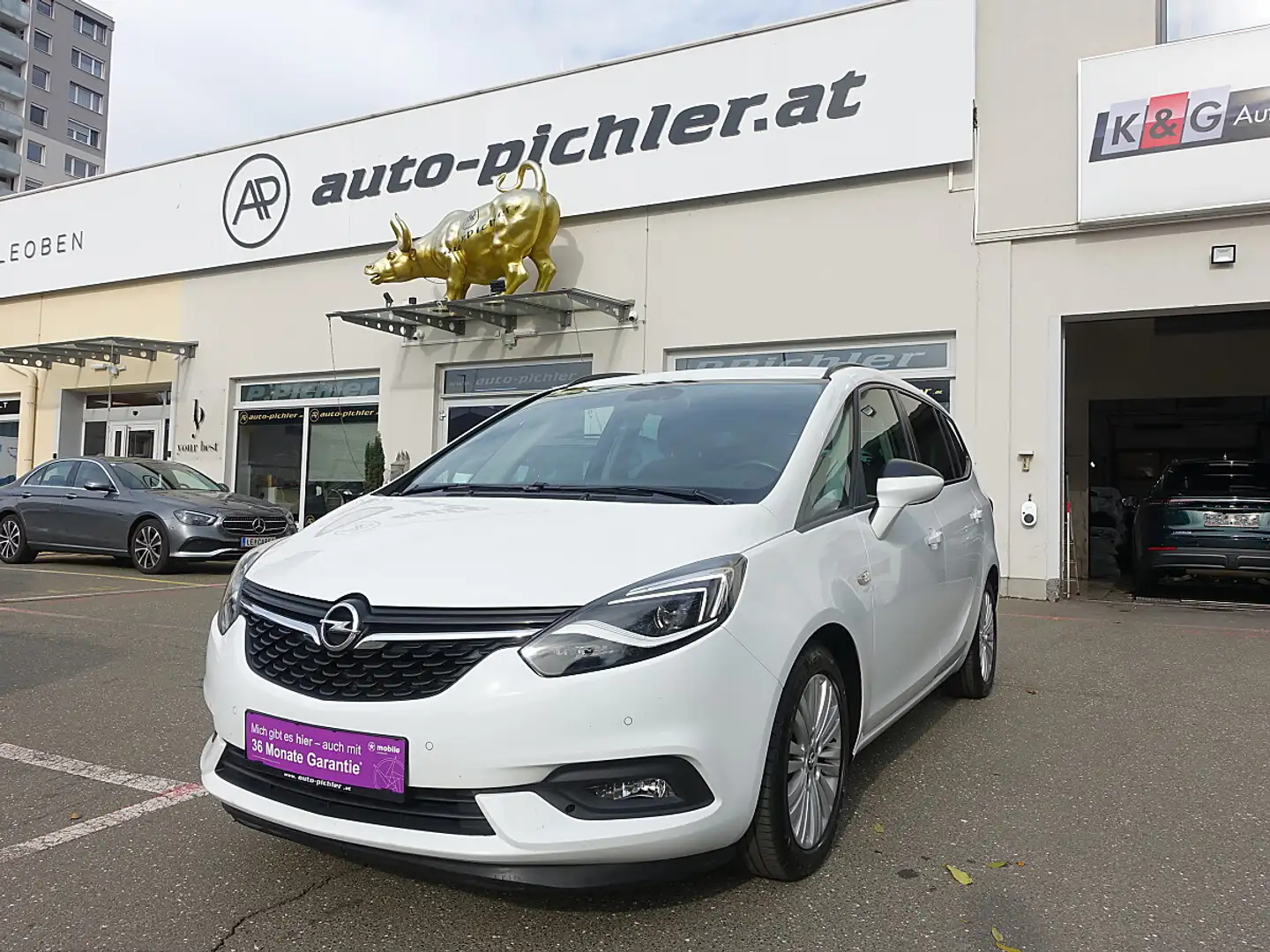 Opel Zafira 2,0 CDTI ECOTEC Österreich Edition Aut. Weiß - 1