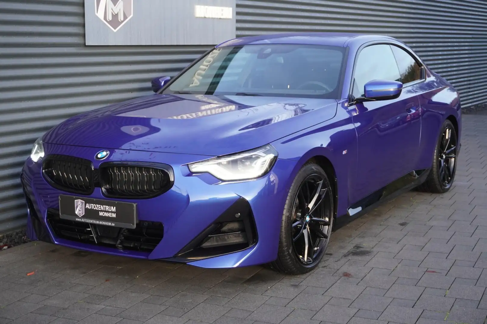BMW 220 d COUPE|M-SPORTPAKET|WIDESCREEN|SHADOW|LED| Blau - 2