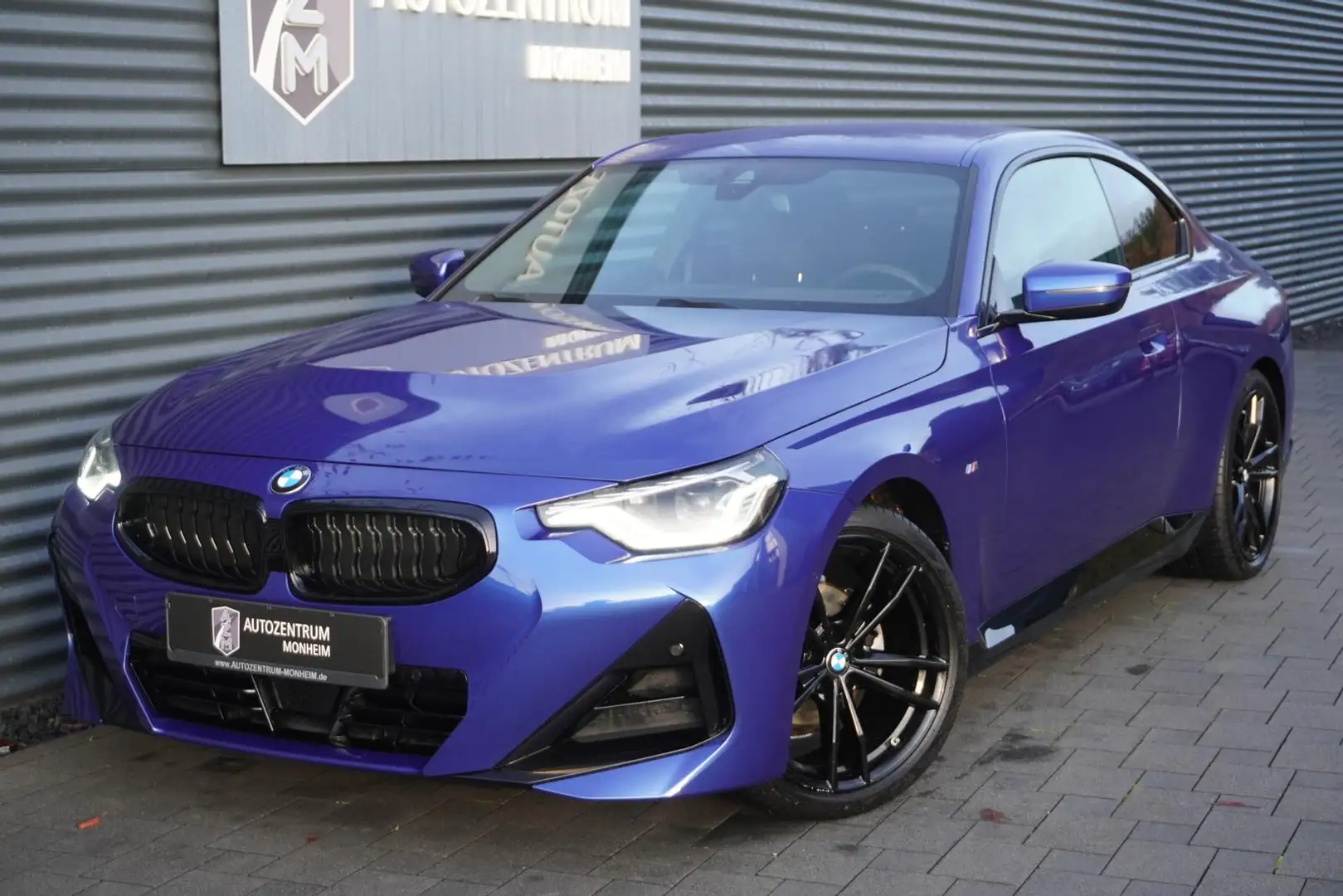 BMW 220 d COUPE|M-SPORTPAKET|WIDESCREEN|SHADOW|LED| Blau - 1