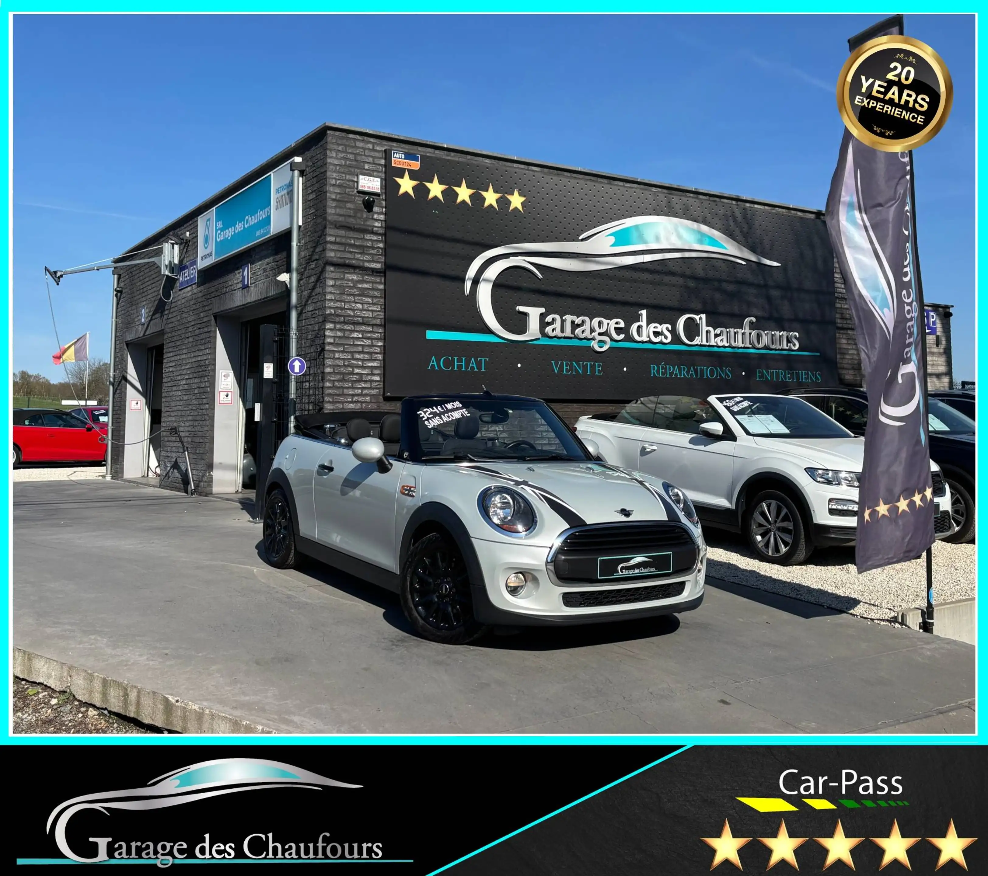 MINI One Cabrio Cabriolet 1.5 One - ! Navi ! - Bluetooth - Euro6c