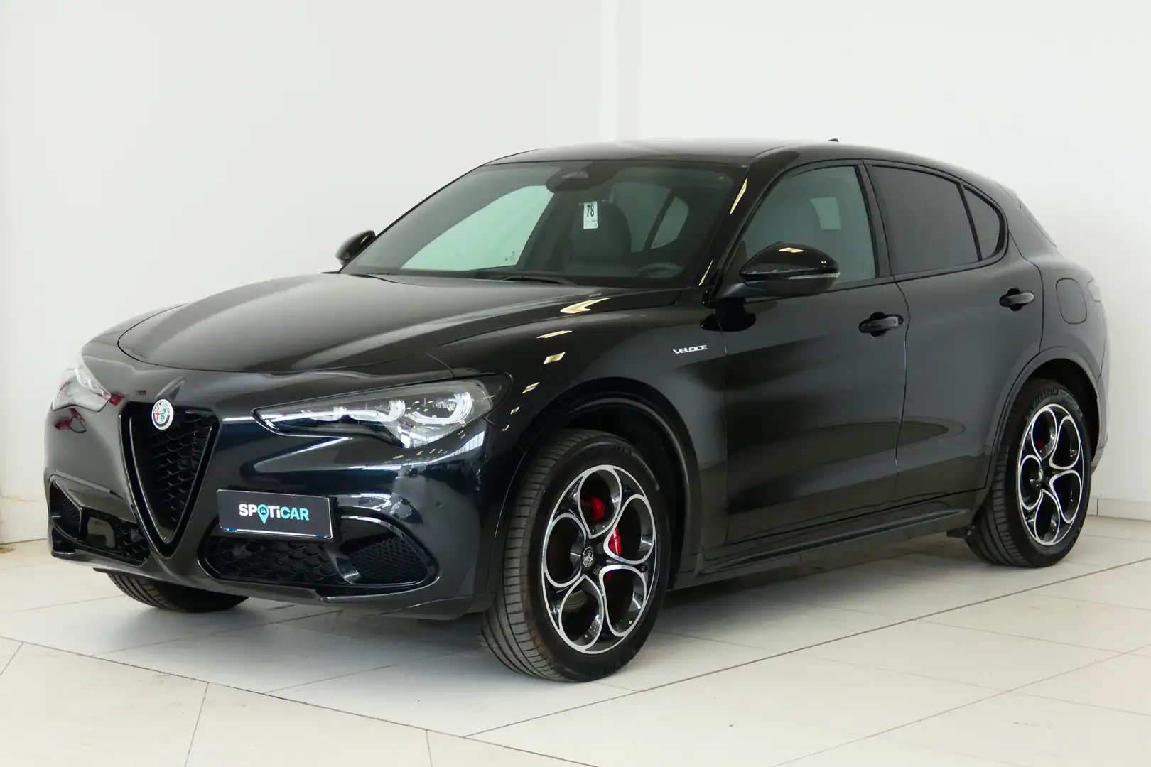 Alfa Romeo Stelvio Stelvio 2.2 t Veloce Q4 210cv auto Nero - 1
