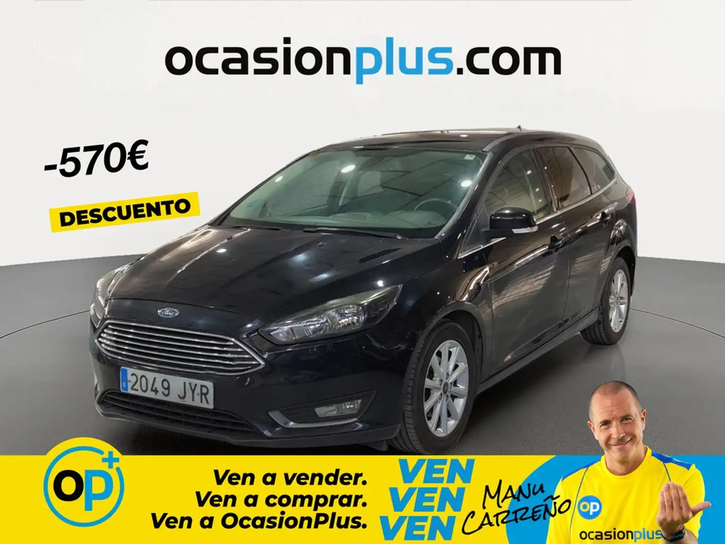 Ford Focus Sb. 1.5TDCi Titanium 120 Negro - 1