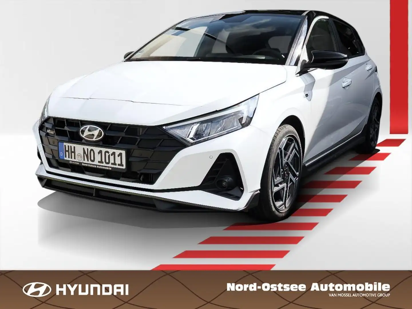 Hyundai i20 N Line SmartP Dachl. BOSE CarPlay Navi SHZ Noir - 1