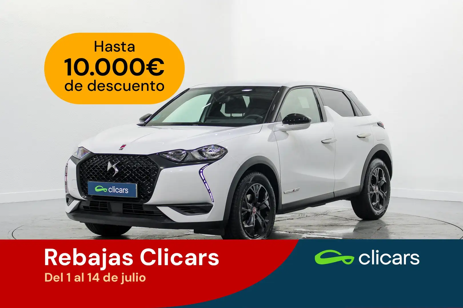 DS Automobiles DS 3 Crossback Puretech Performance Line 100 Fehér - 1