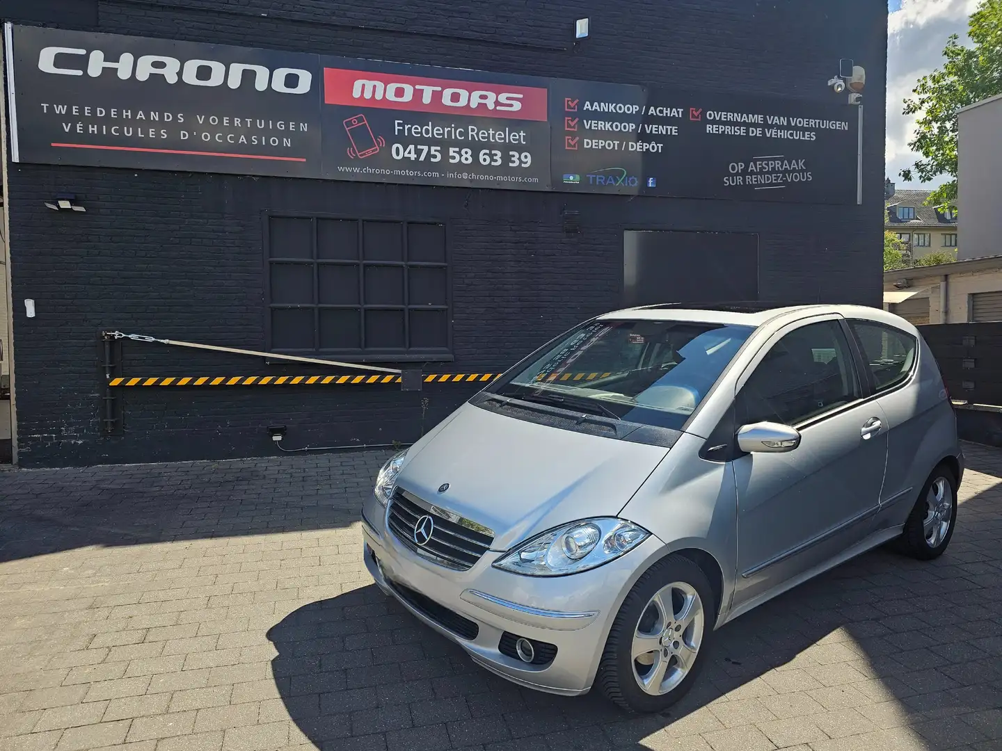 Mercedes-Benz A 150 A 150 B-Auto Airco T-OUVRANT export Zilver - 1