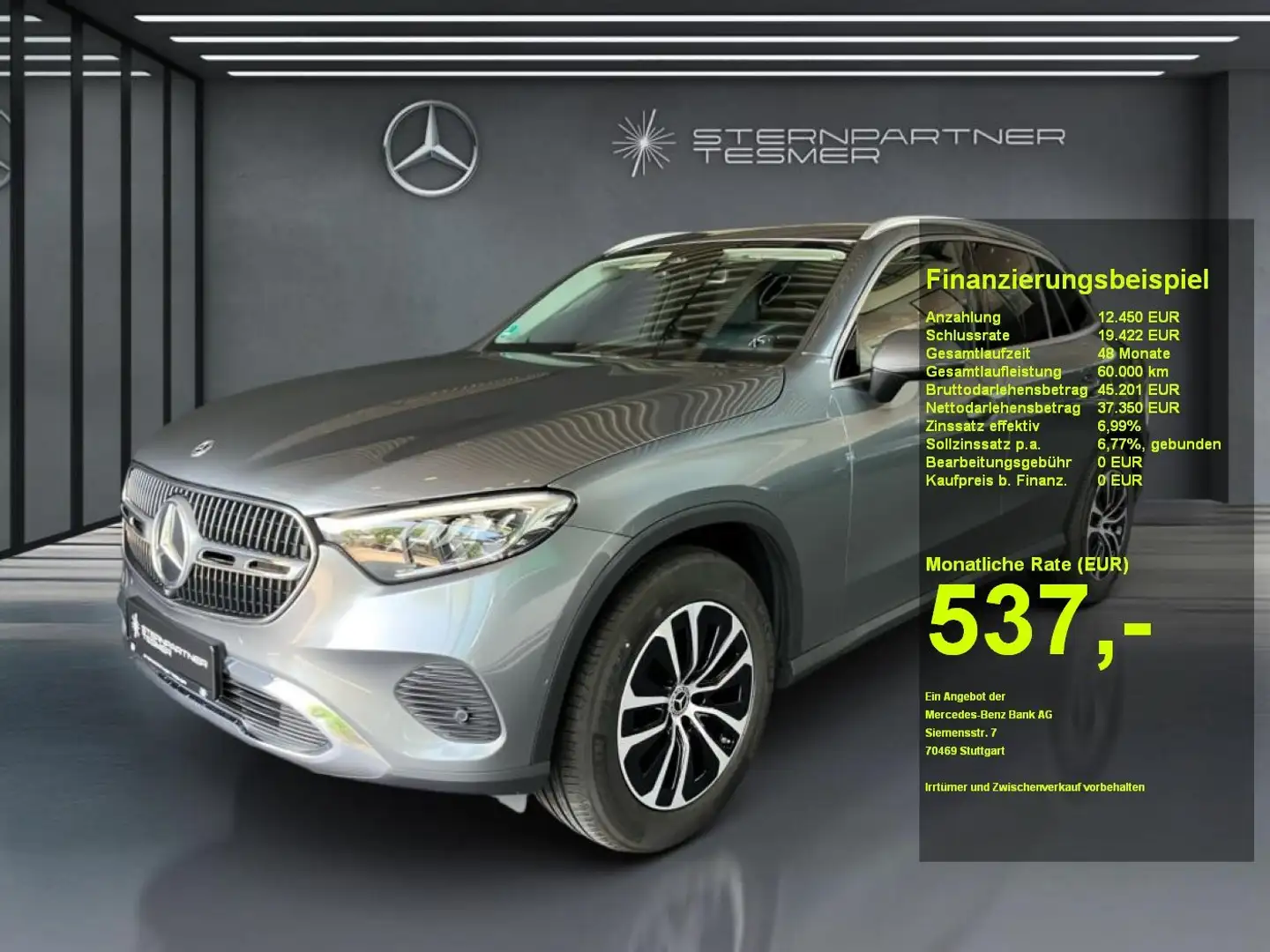 Mercedes-Benz GLC 220 d 4M AVANTGARDE+KAMERA+DISTRONIC+AHK Gris - 1