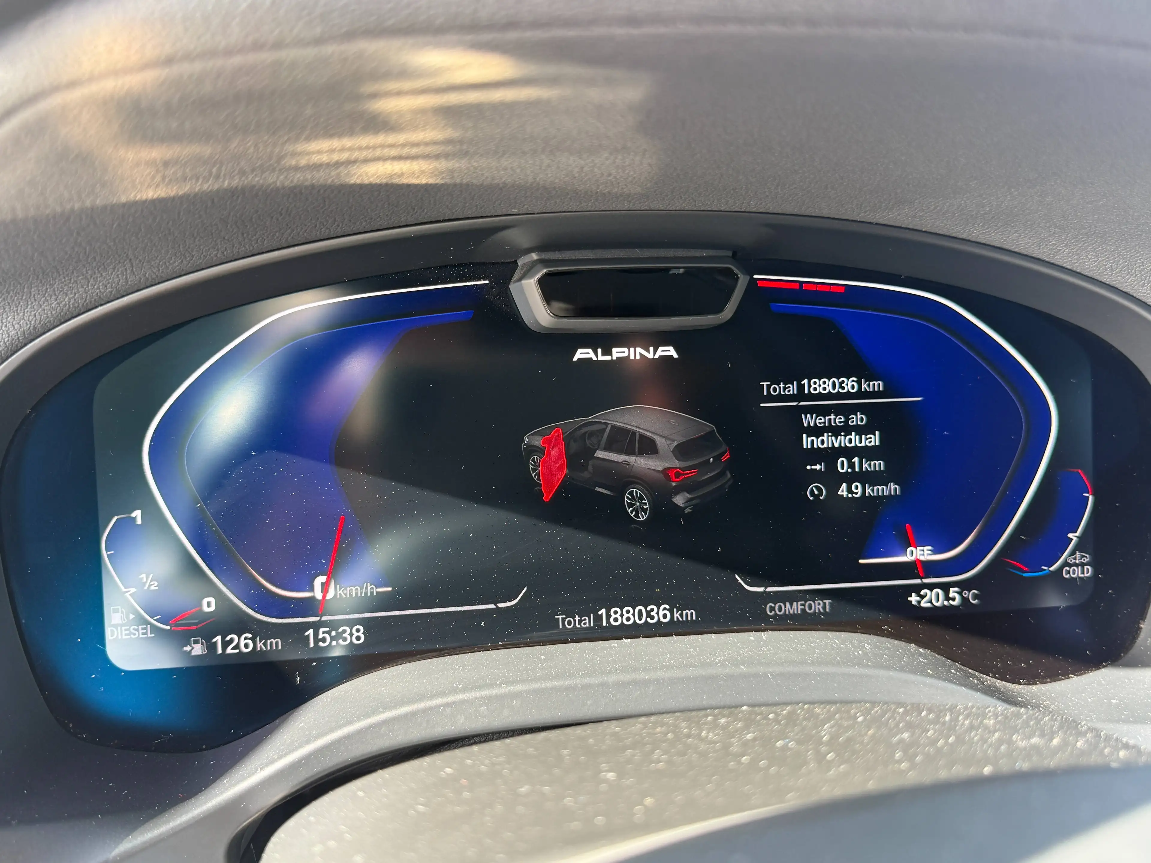 Alpina XD3 SWITCH-TRONIC Allrad LHZ ACC HUD 22" Laser — photo 11