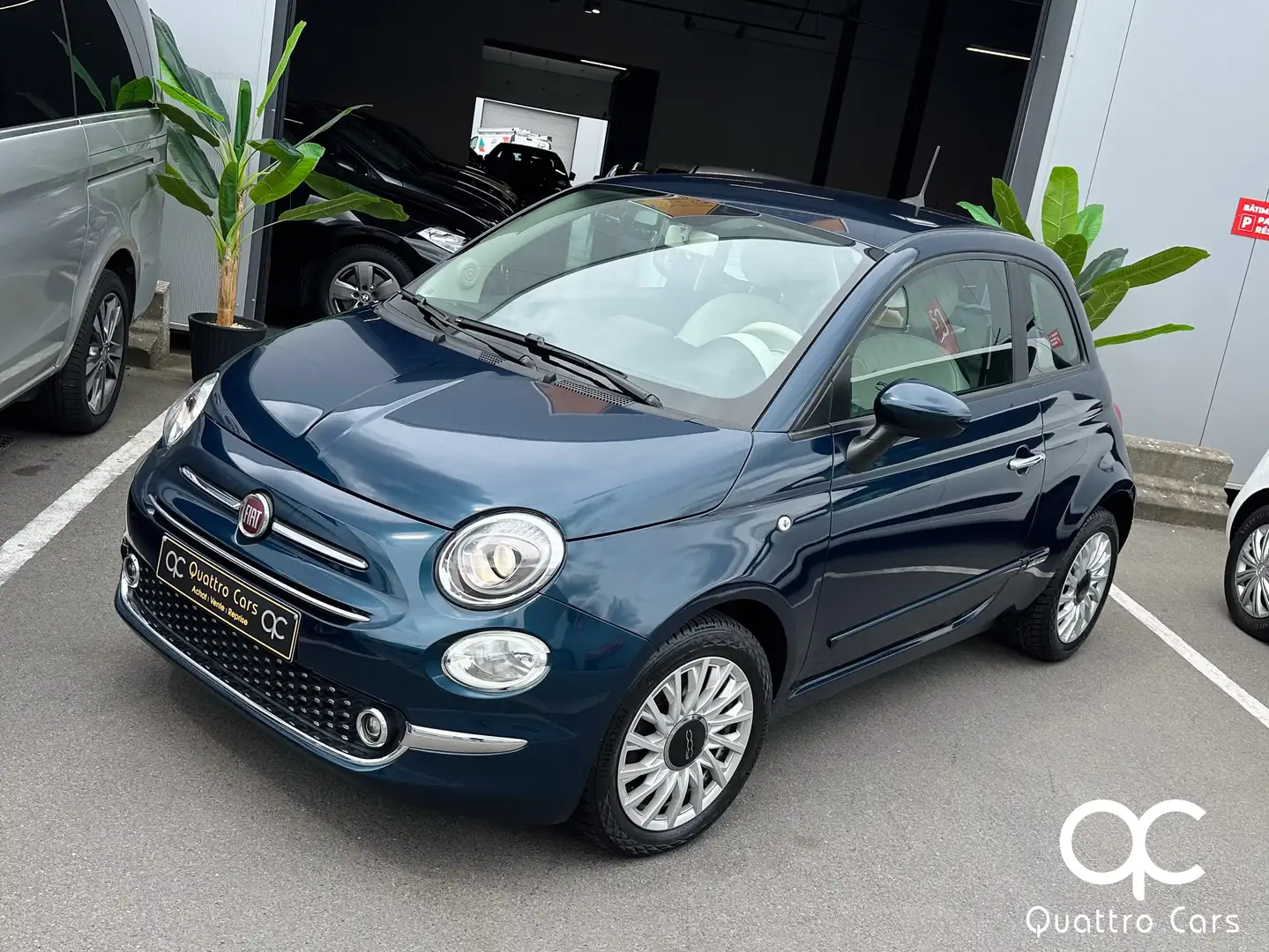 Fiat 500 1.0i MHEV Essence - Car play - Gps - Clim Azul - 1