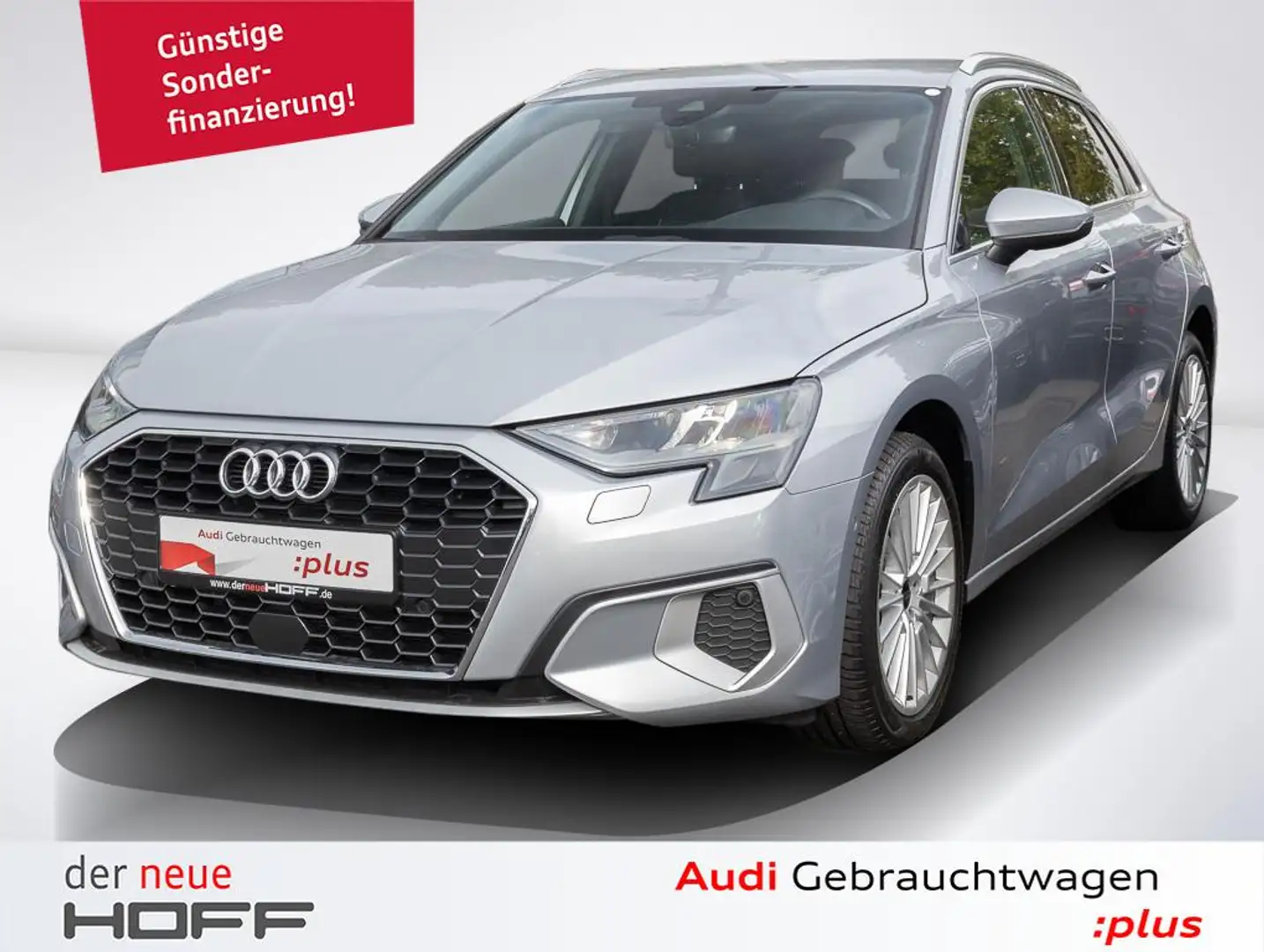 Audi A3 Sportback 35 advanced AHK Apple Car Play APS Plus Argent - 1