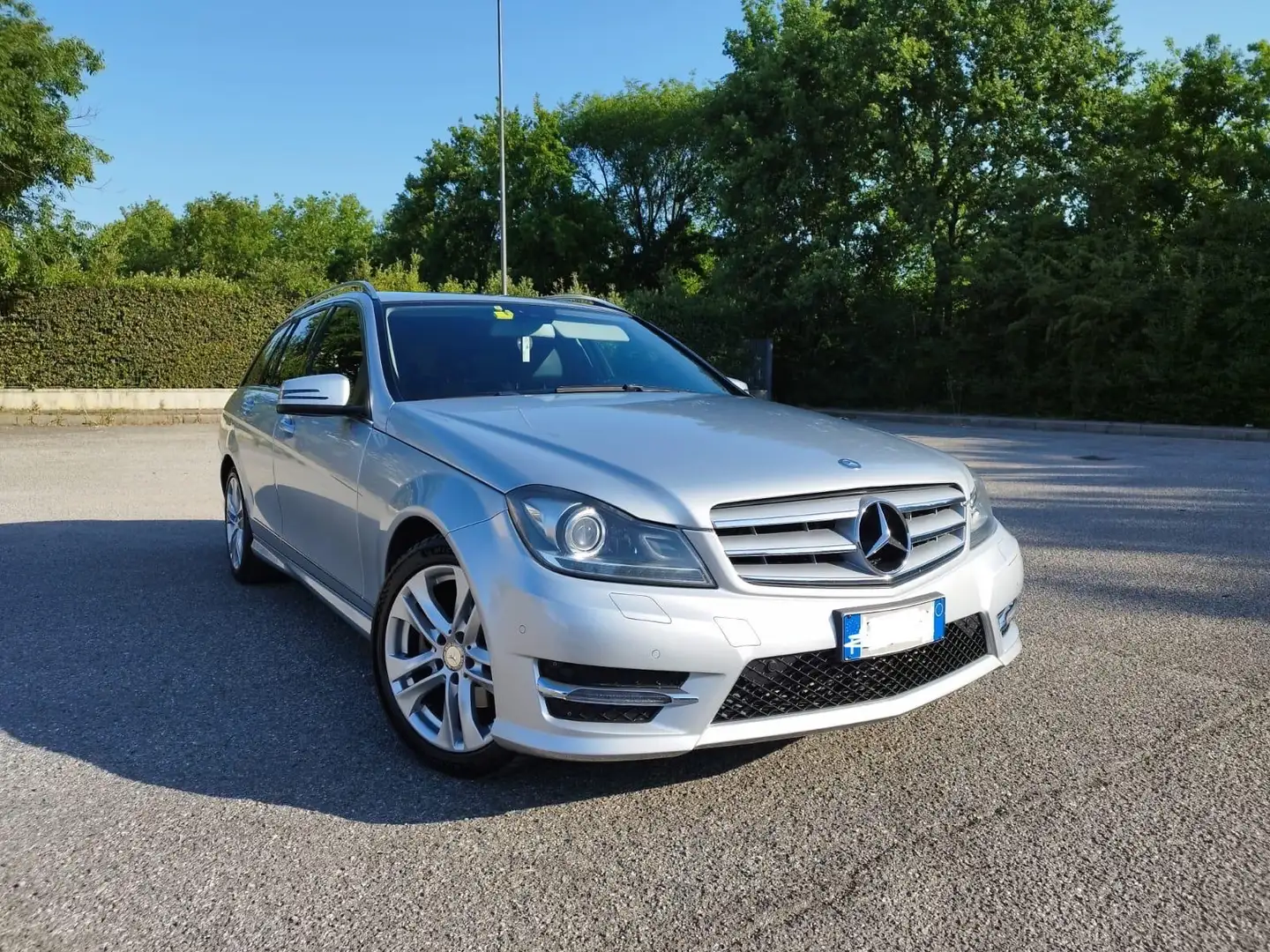 Mercedes-Benz C 220 Classe C - W204 2013 SW SW cdi (be) Avantgarde Argento - 1